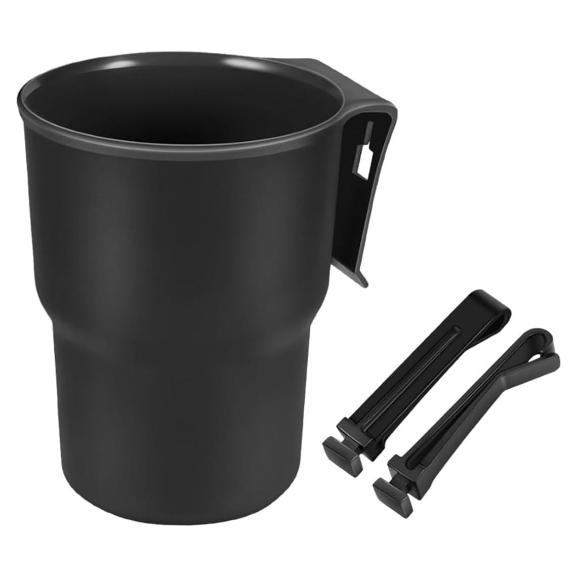 Soporte de Taza para Auto KITUREK Negro 2, Organizador Multifuncional