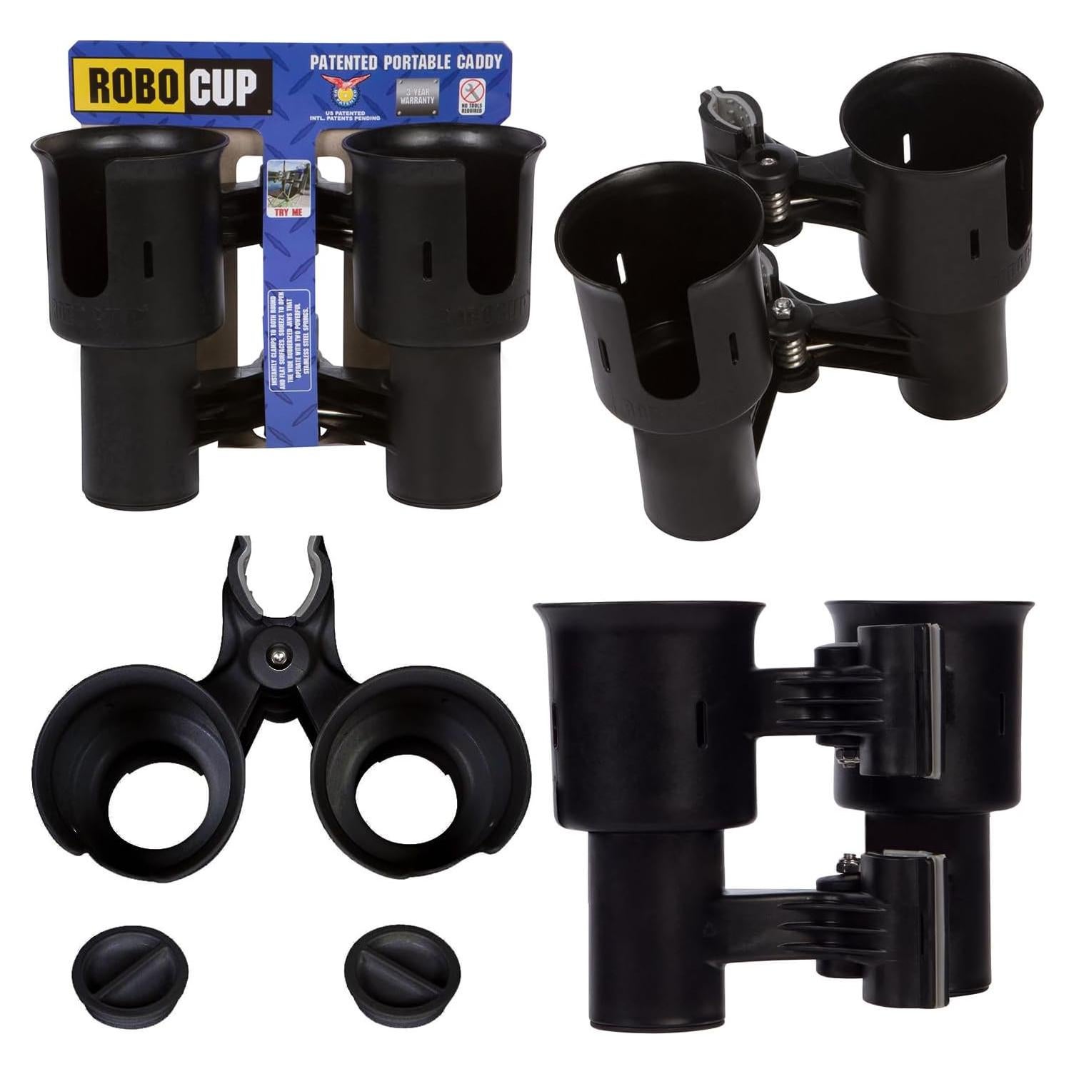 Soporte para Bebidas RoboCup Negro - Caddy Portátil 2012