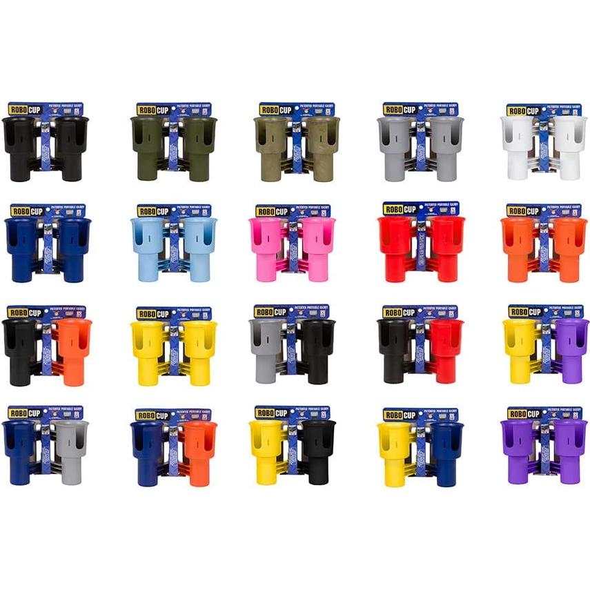 Soporte para Bebidas RoboCup Negro - Caddy Portátil 2012