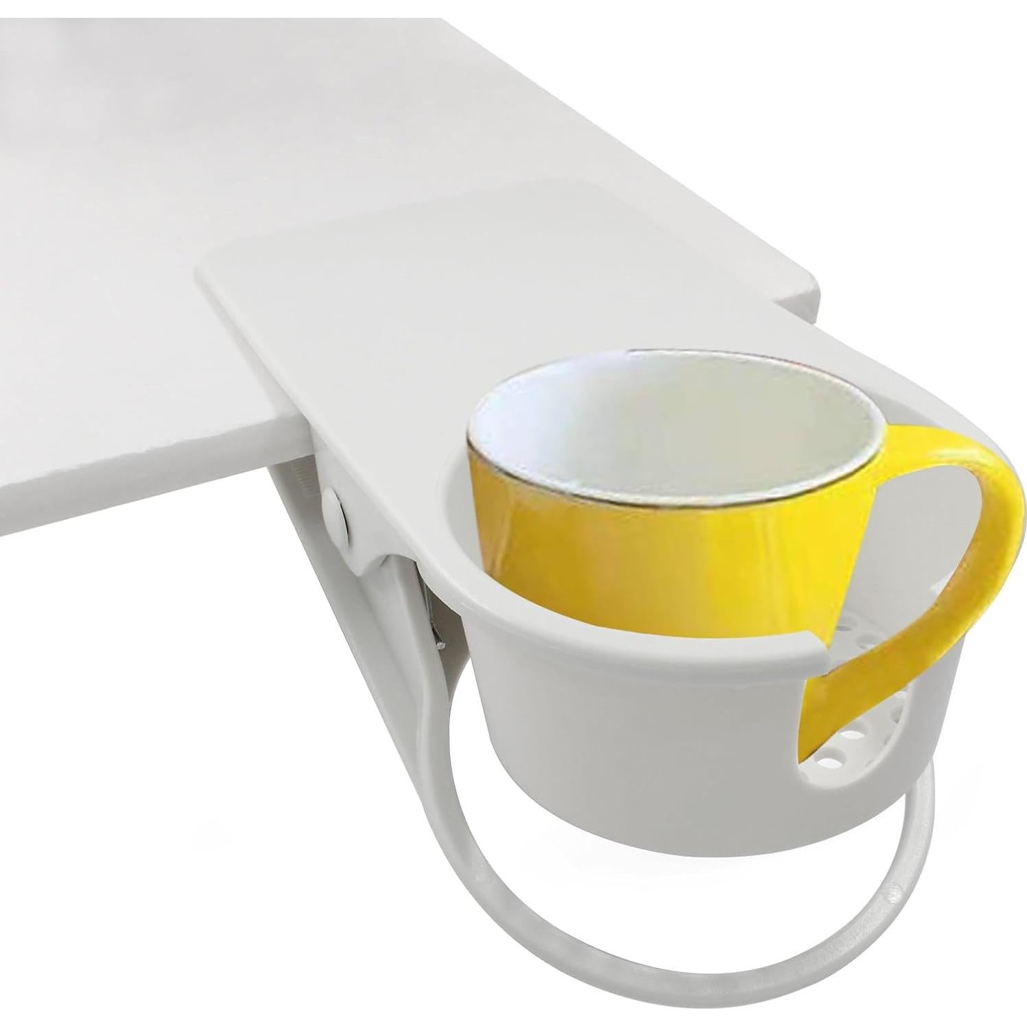 Soporte para Taza de Escritorio Jiozermi Blanco Ajustable