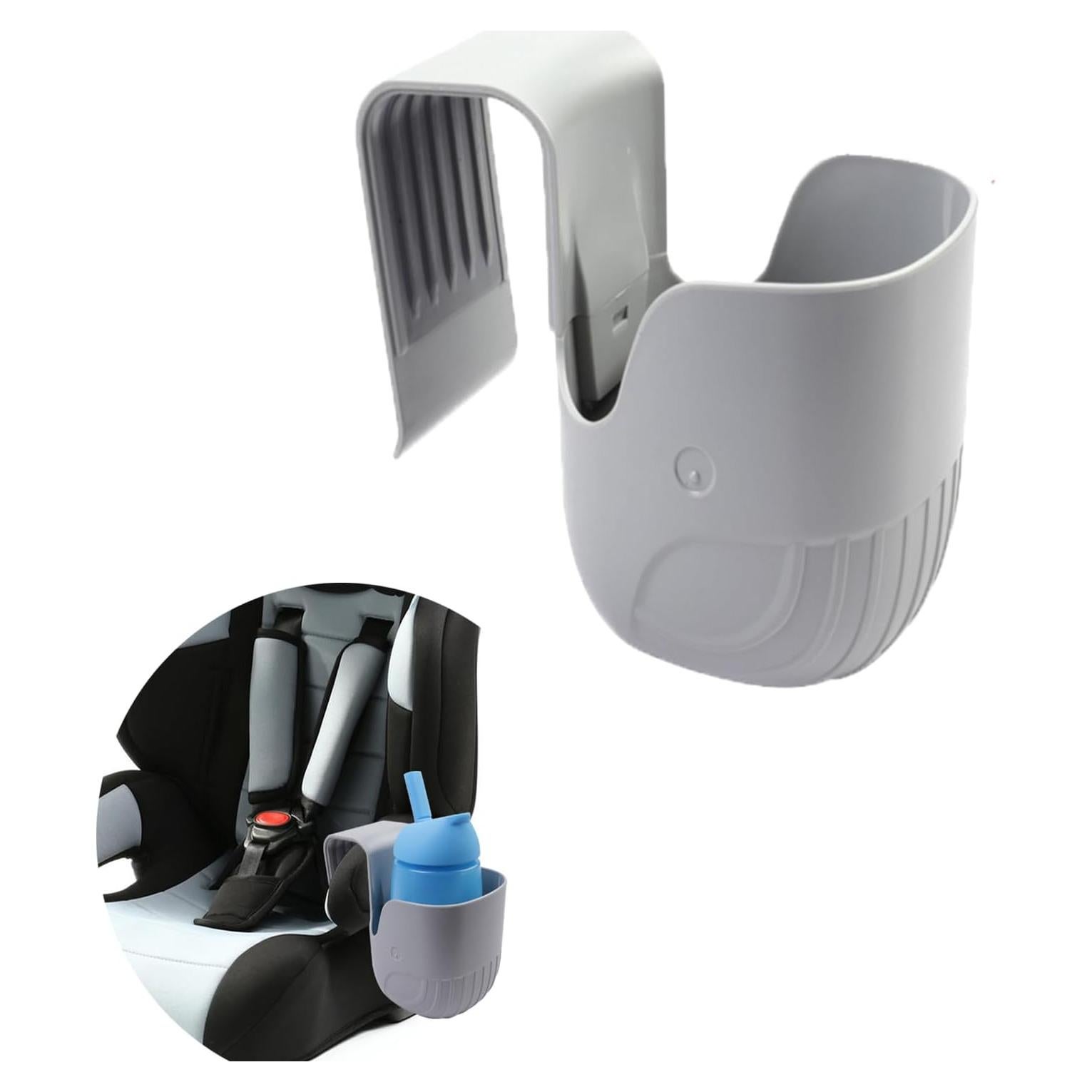 Soporte para Tazas Infantil WedFeir para Asientos de Auto - Gris