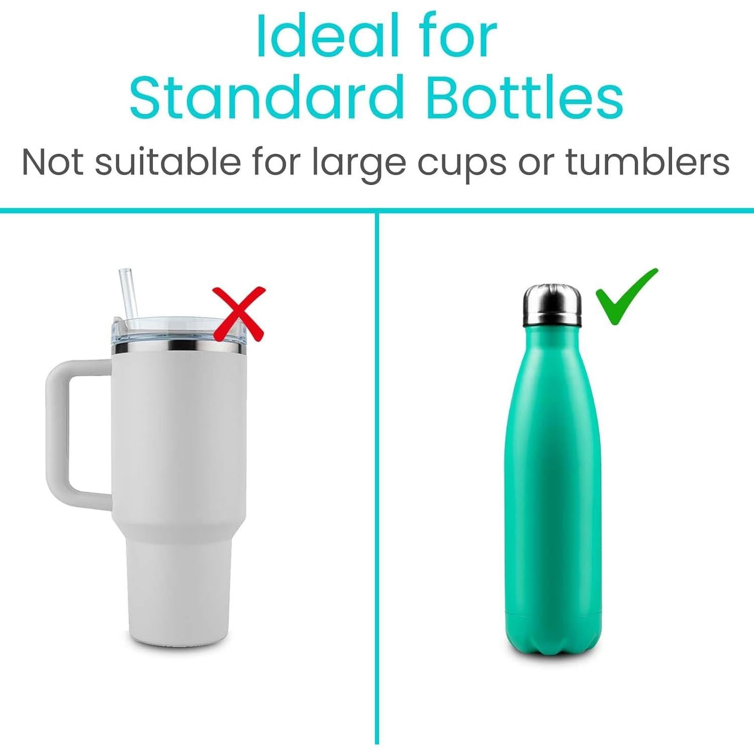 Soporte para Taza Ajustable Vive - Accesorio para Andador y Silla de Ruedas