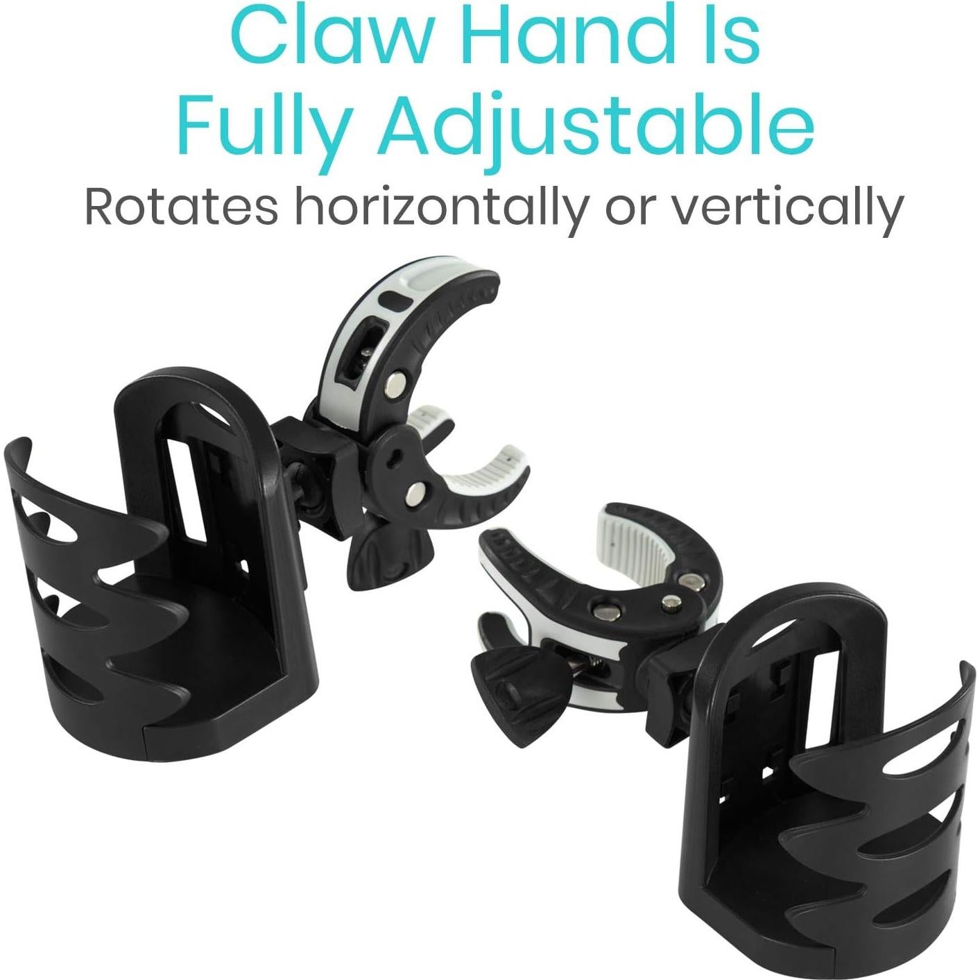 Soporte para Taza Ajustable Vive - Accesorio para Andador y Silla de Ruedas