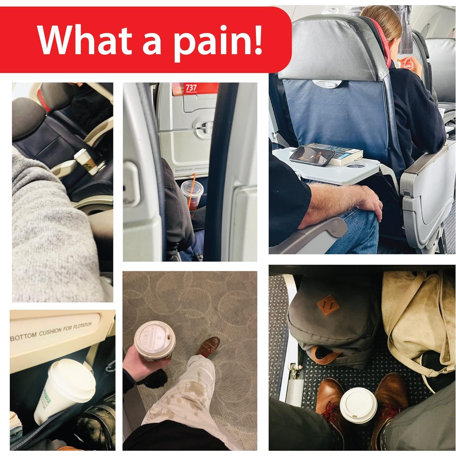 Soporte de Bebida y Teléfono FLYGA H100BLU para Aviación Azul