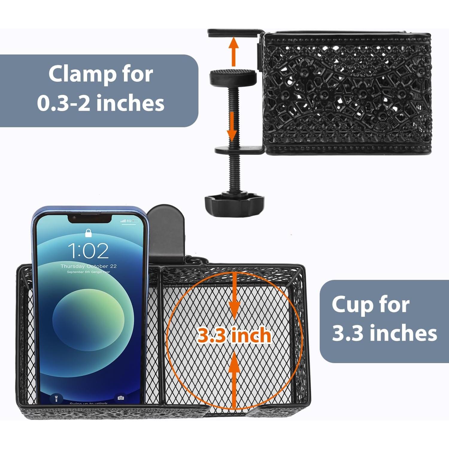 Organizador de Escritorio Aurynns con Soporte para Taza y Lápices