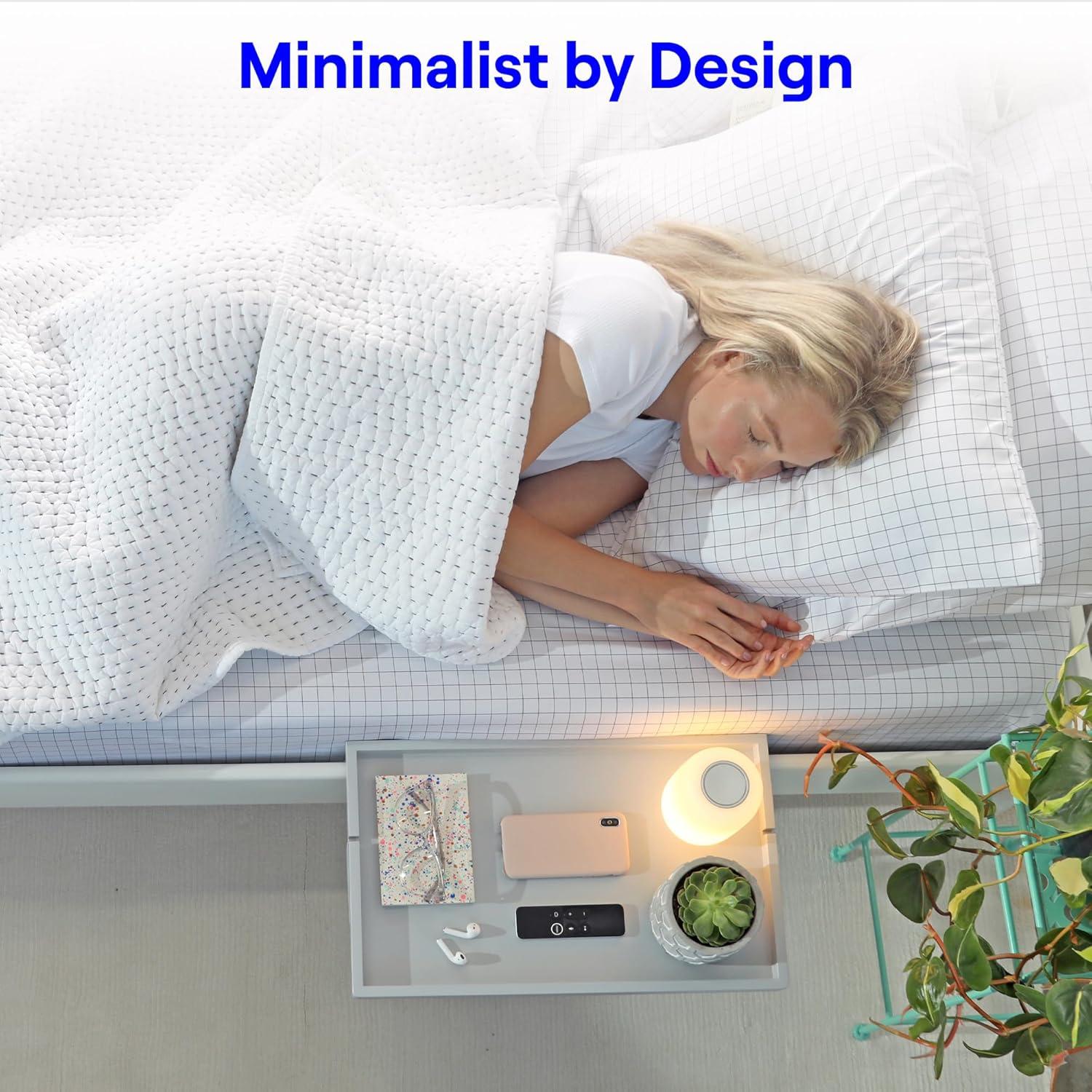 Estante de Cama BedShelfie CableCatch Negro 31.75x23.5 cm