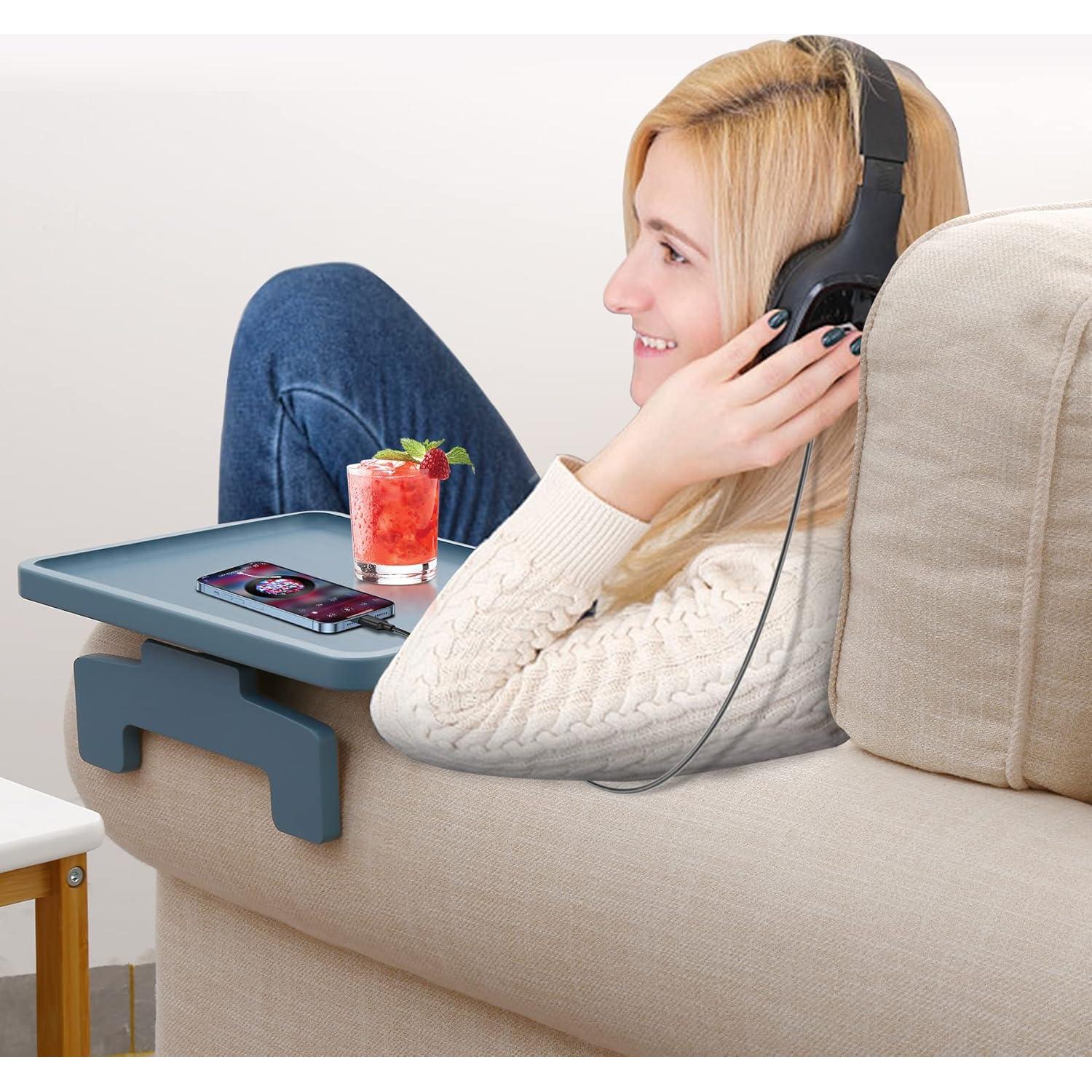 Bandeja para Brazo de Sofá SINWANT - Bambú Plegable 35x25cm