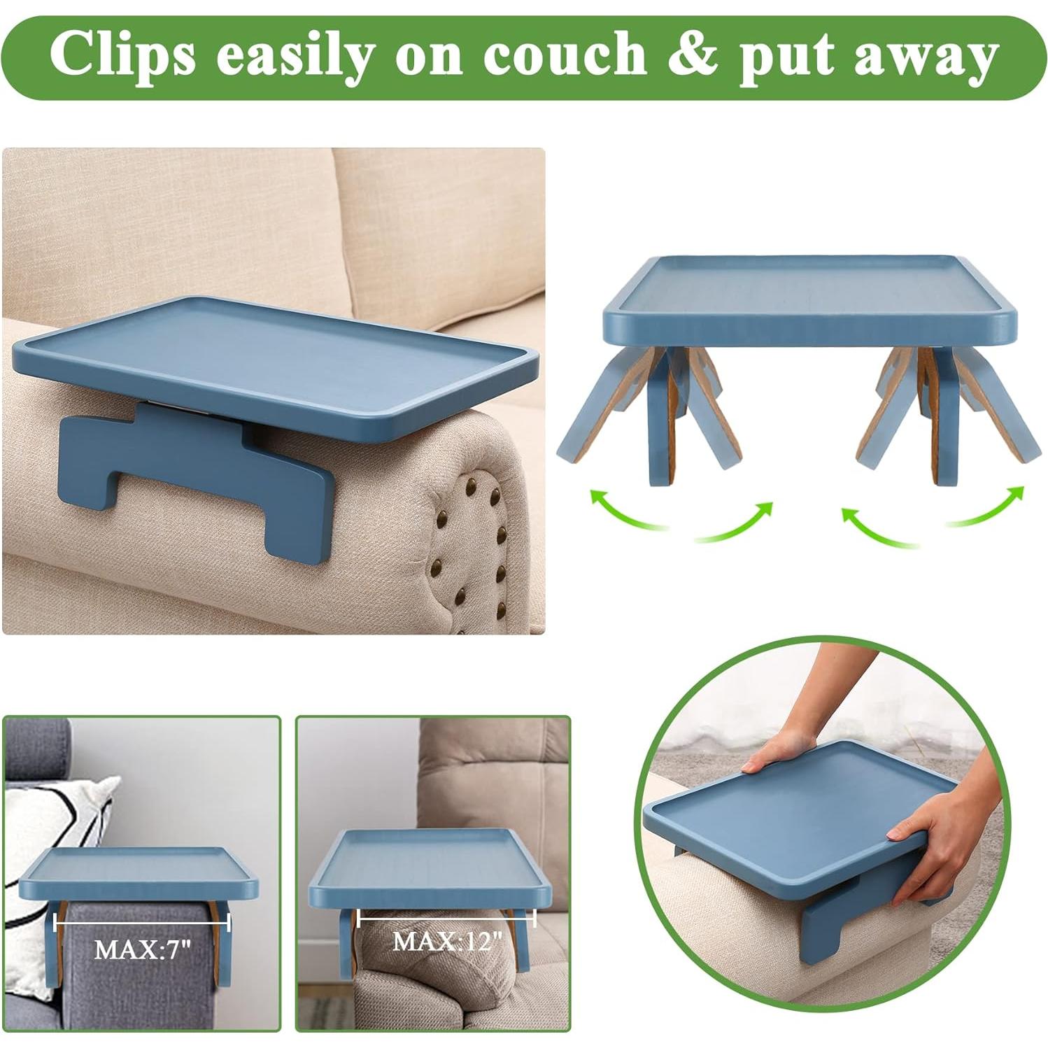 Bandeja para Brazo de Sofá SINWANT - Bambú Plegable 35x25cm