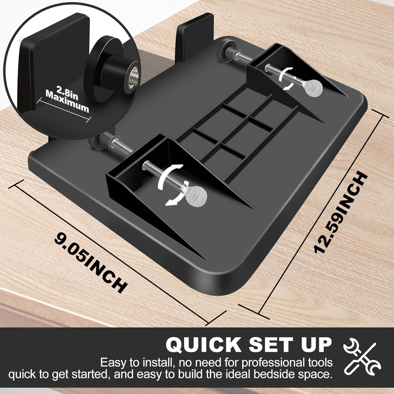 Estante de Cama FABIEN SIEFFERT Negro 32x23 cm para Literas