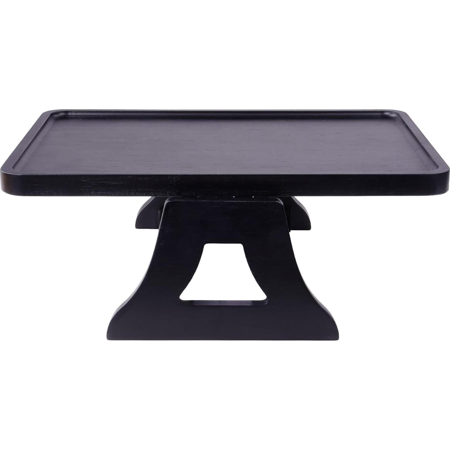 Bandeja de Brazo de Sofá Elevon Negra Plegable y Ajustable