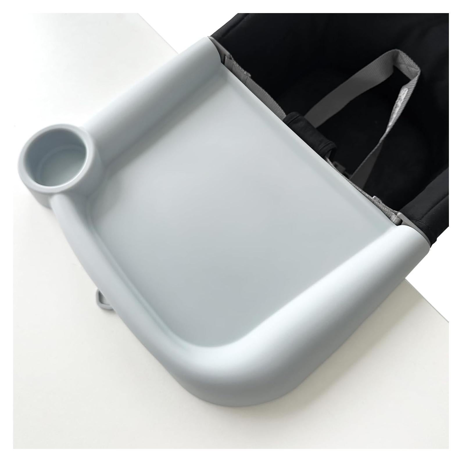 Bandeja de Comida de Silicona Failun para Bebés Gris