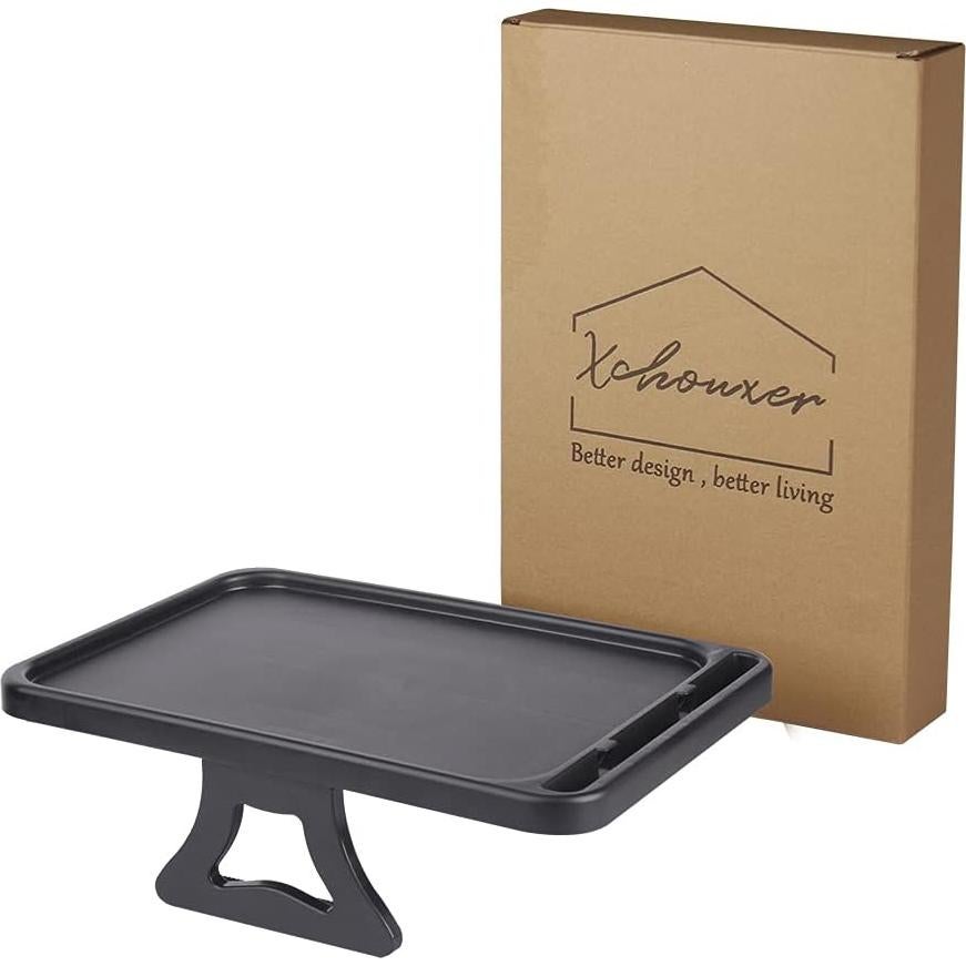 Clip de mesa para reposabrazos Xchouxer - Soporte negro para bebidas y controles