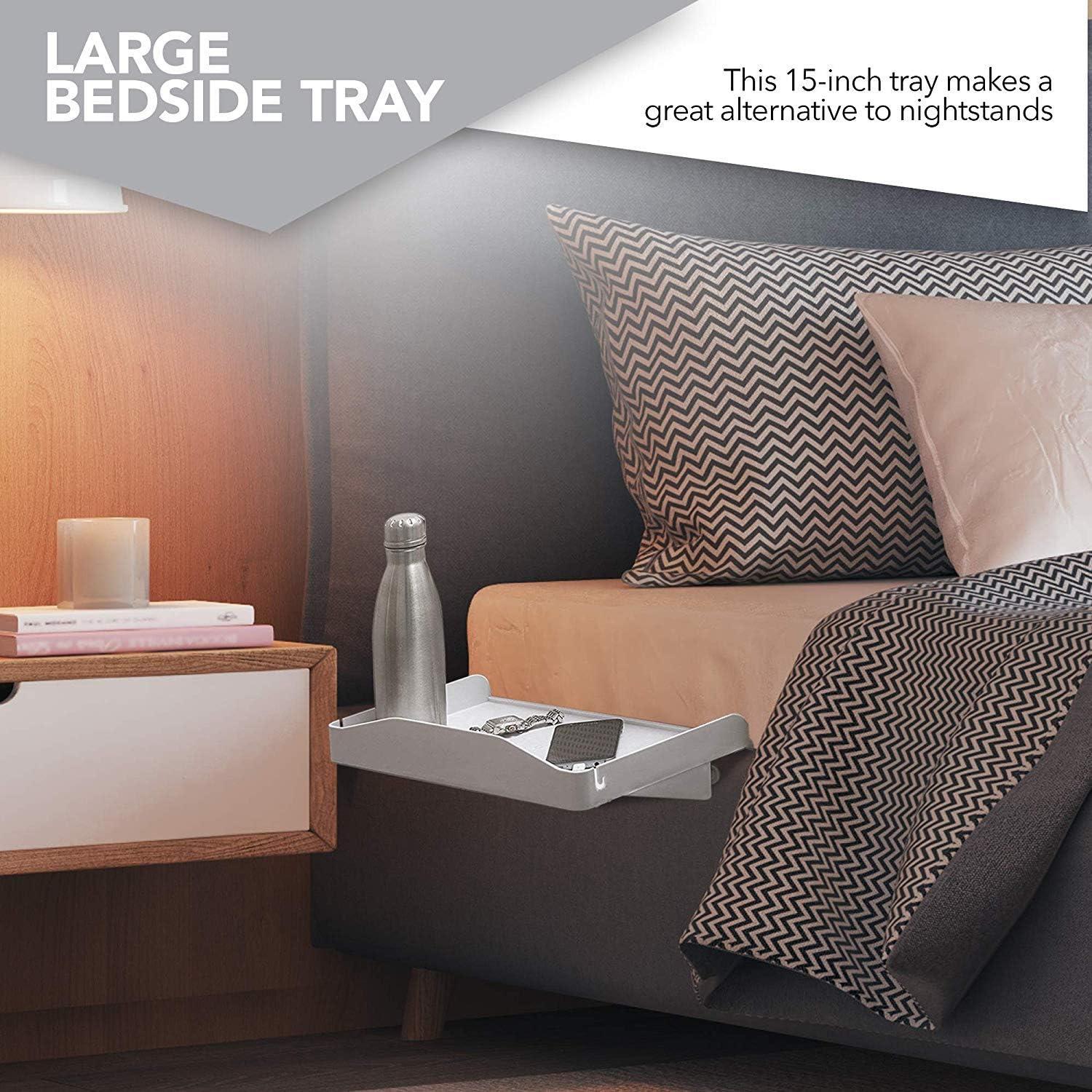 Estante Lateral Blanco Innovaciones Modernas para Cama Alta