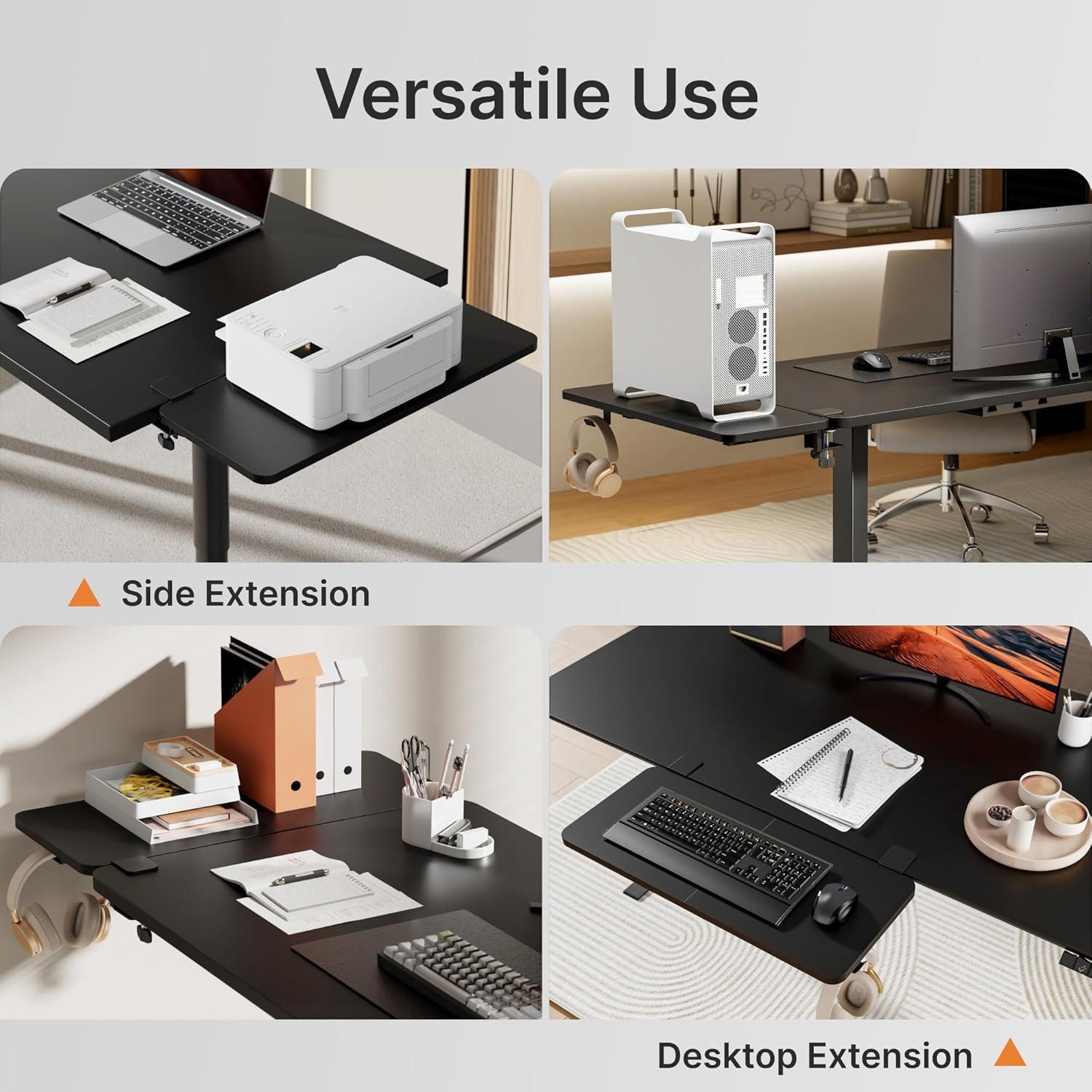 Bandeja Extensora de Escritorio PEGZONE 71.12x36.58cm Soporte Laptop