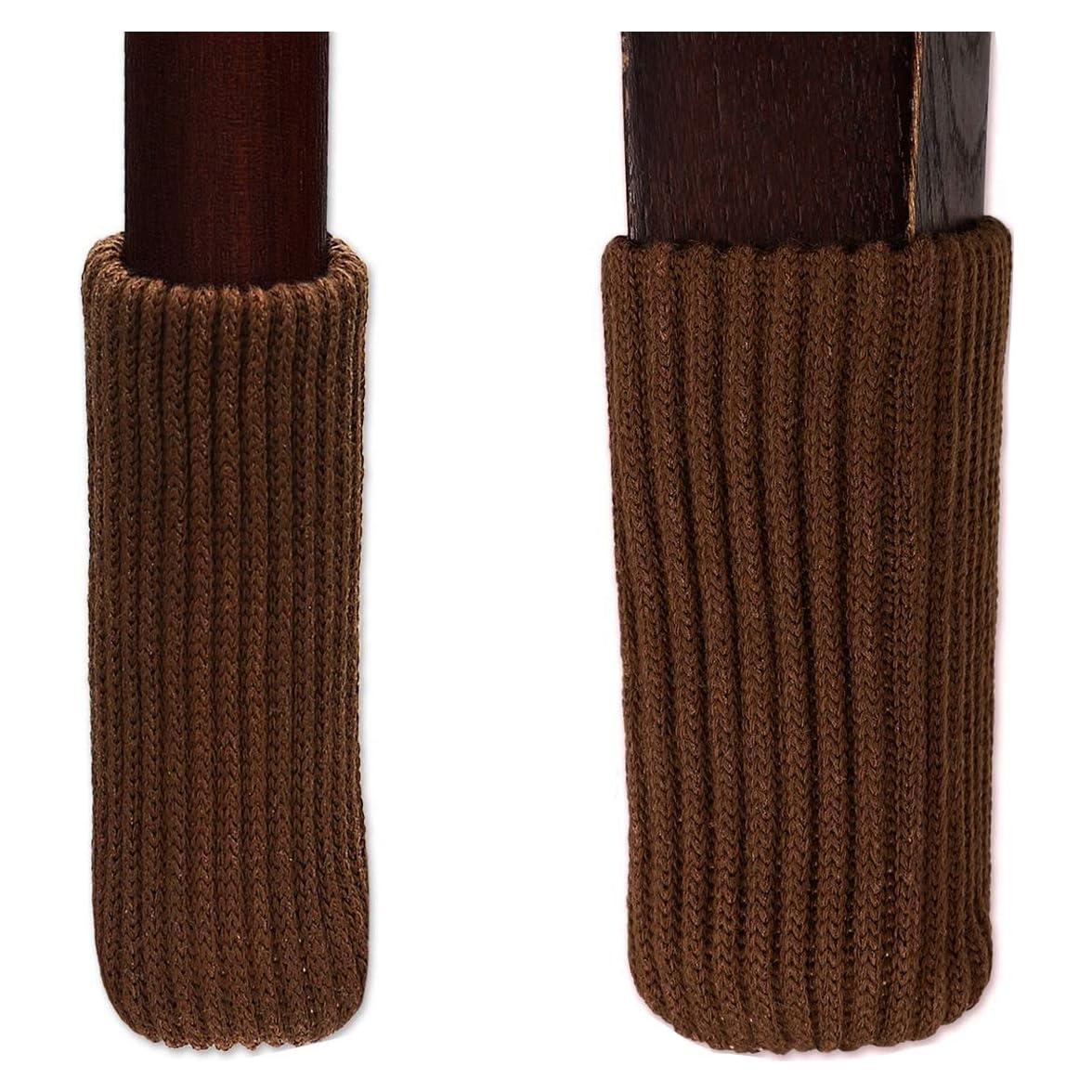 Calcetines para Patas de Muebles TEKEFT 20 Unidades Marrón