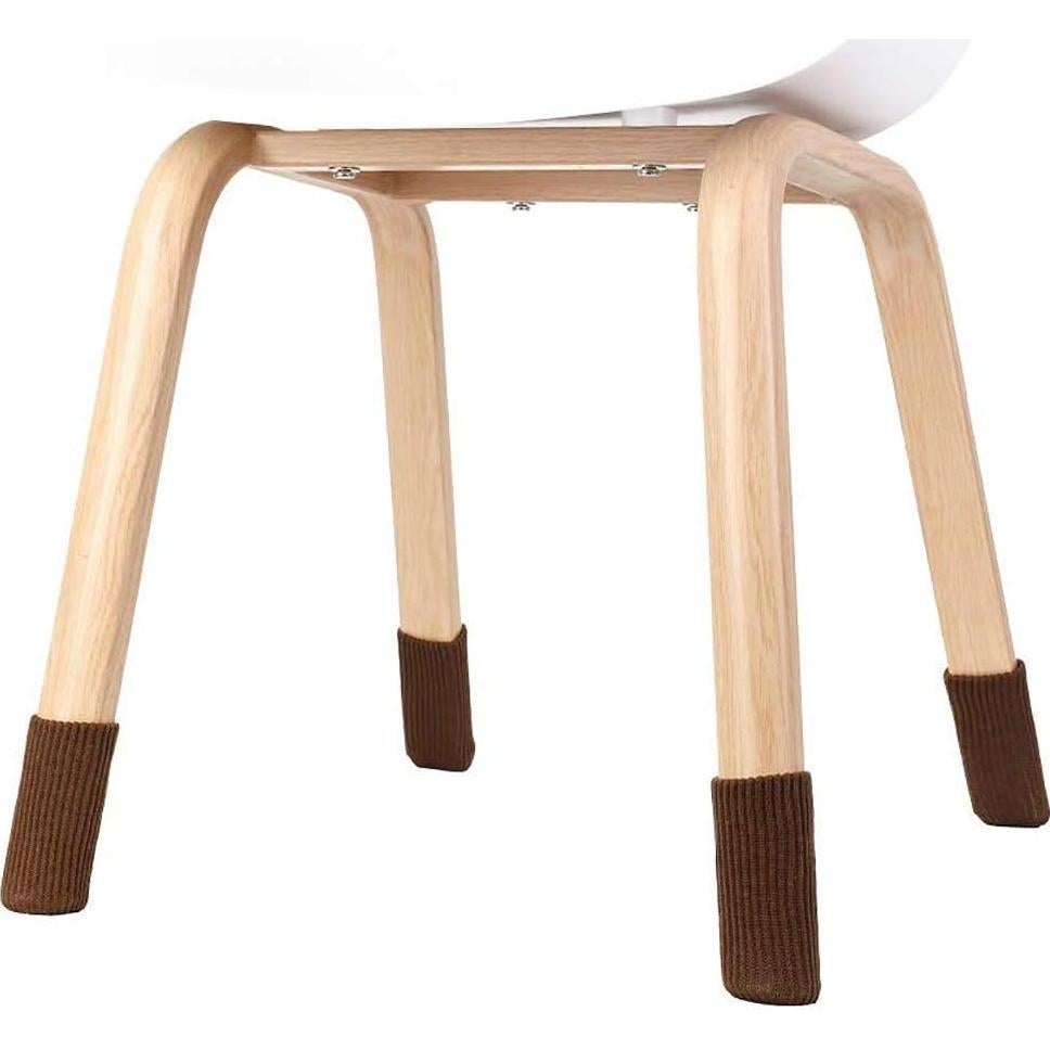 Calcetines para Patas de Muebles TEKEFT 20 Unidades Marrón