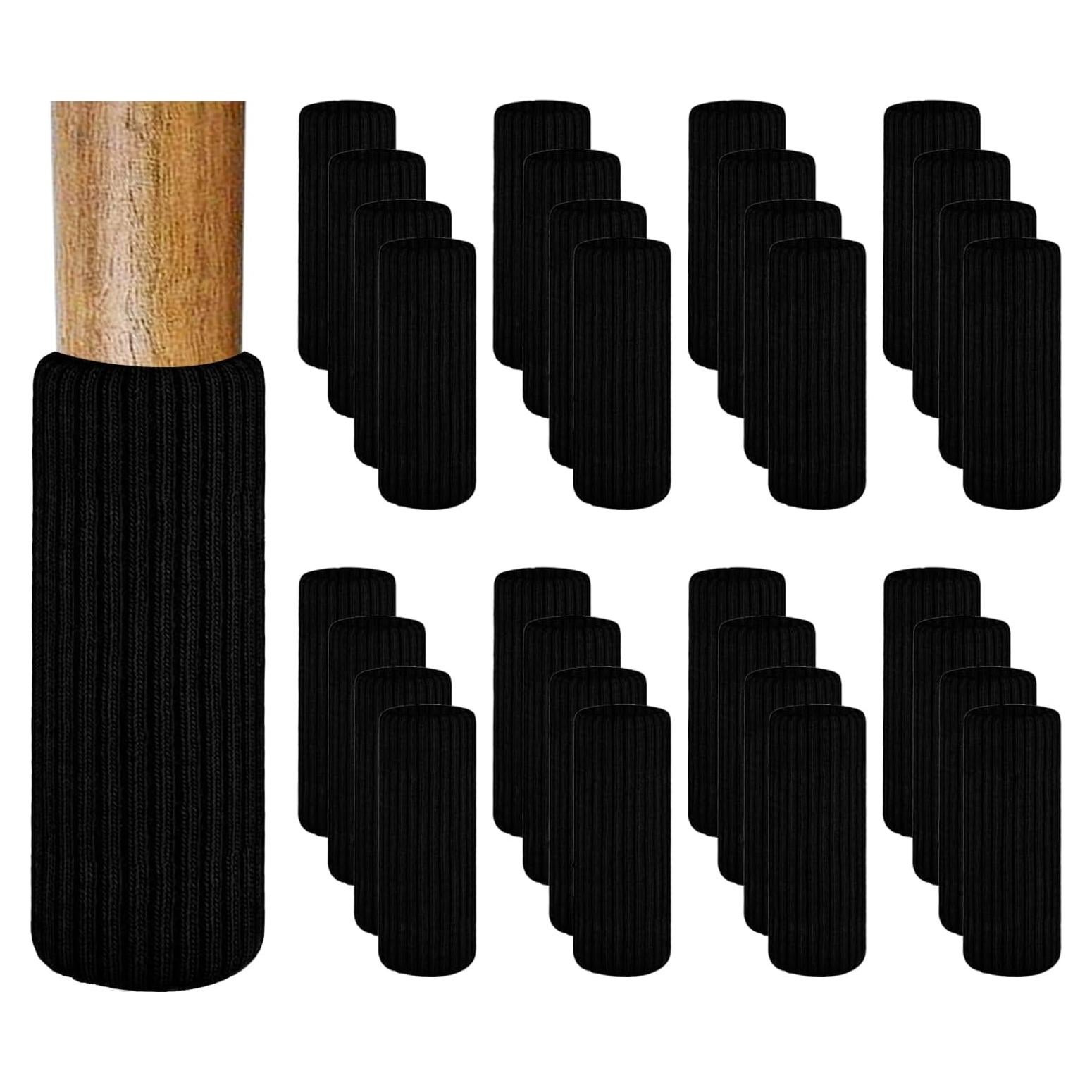 32 Protectores de Piso para Patas de Silla HJORZMM - Negro