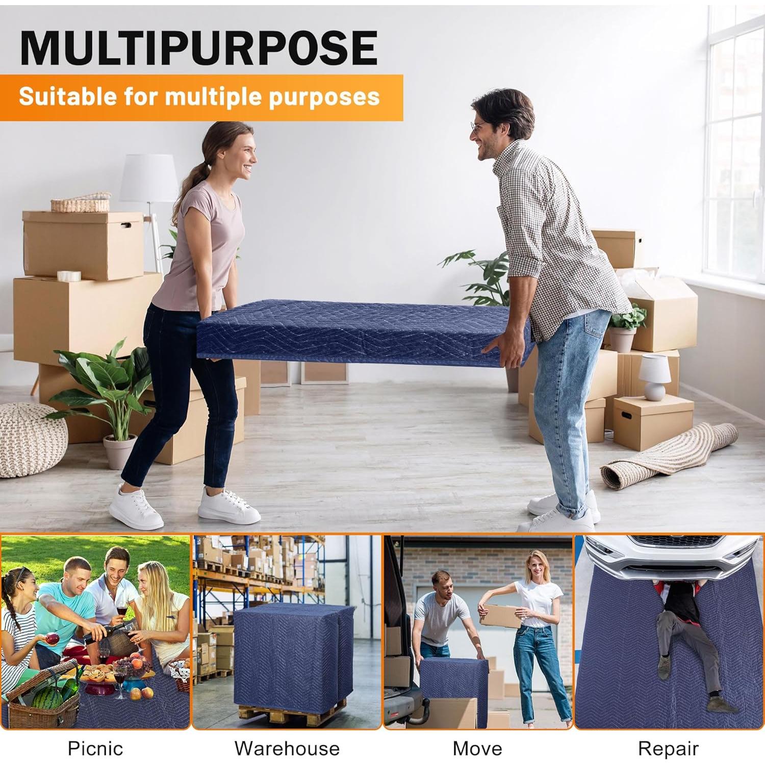 12 Manteles de Mudanza Nova 80 x 72 cm Alta Resistencia