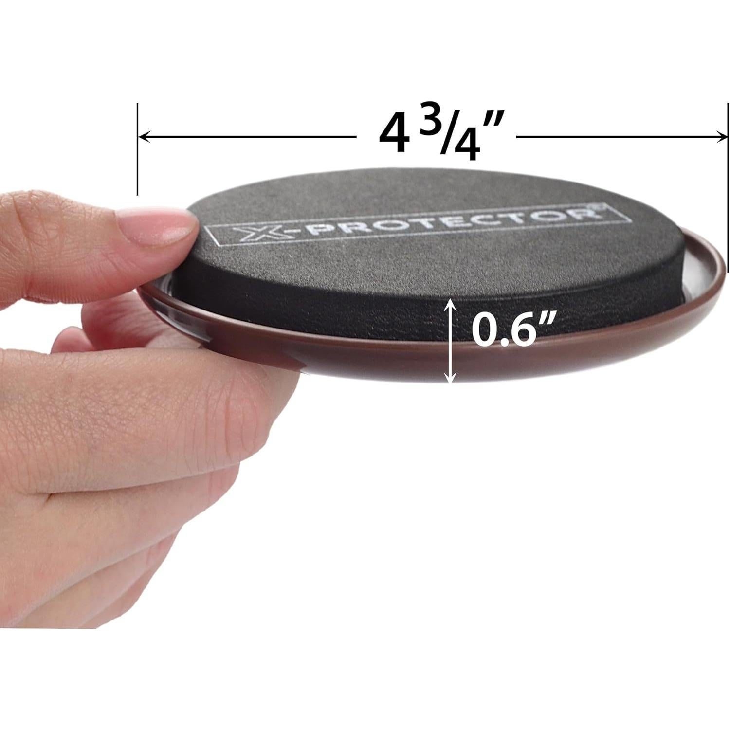 Deslizadores de Muebles para Alfombra X-PROTECTOR 8 PCS 12.1 cm