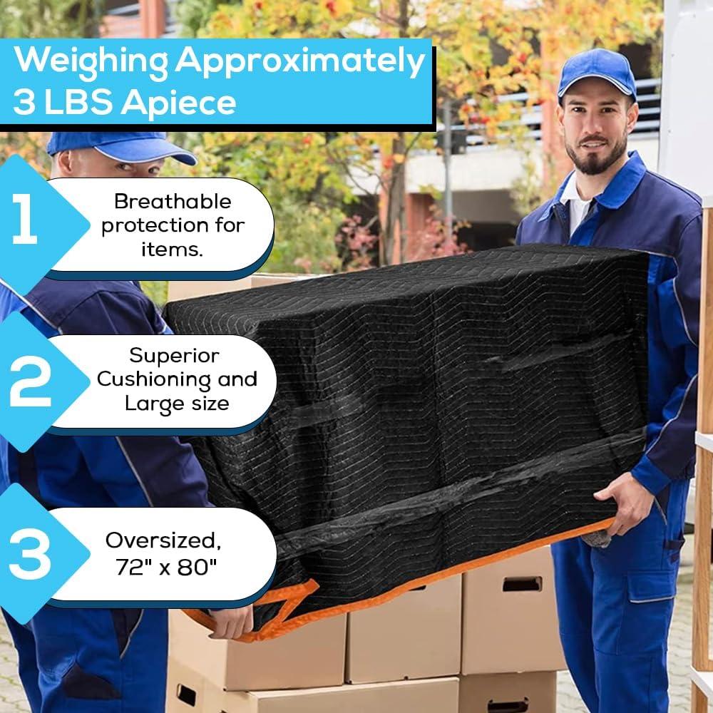 Manteles de Mudanza Acolchados Simpli-Magic 79523 182x203 cm Paquete 12