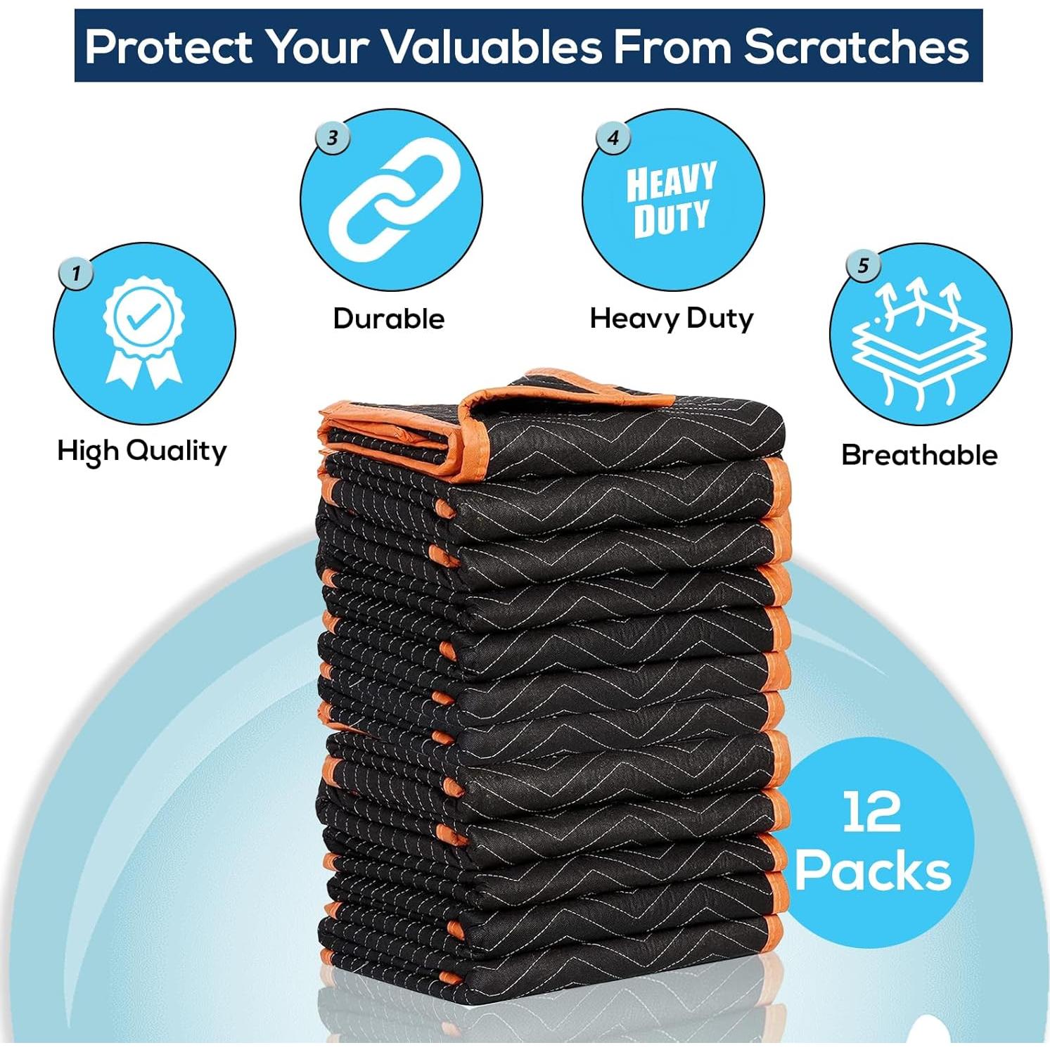 Manteles de Mudanza Acolchados Simpli-Magic 79523 182x203 cm Paquete 12