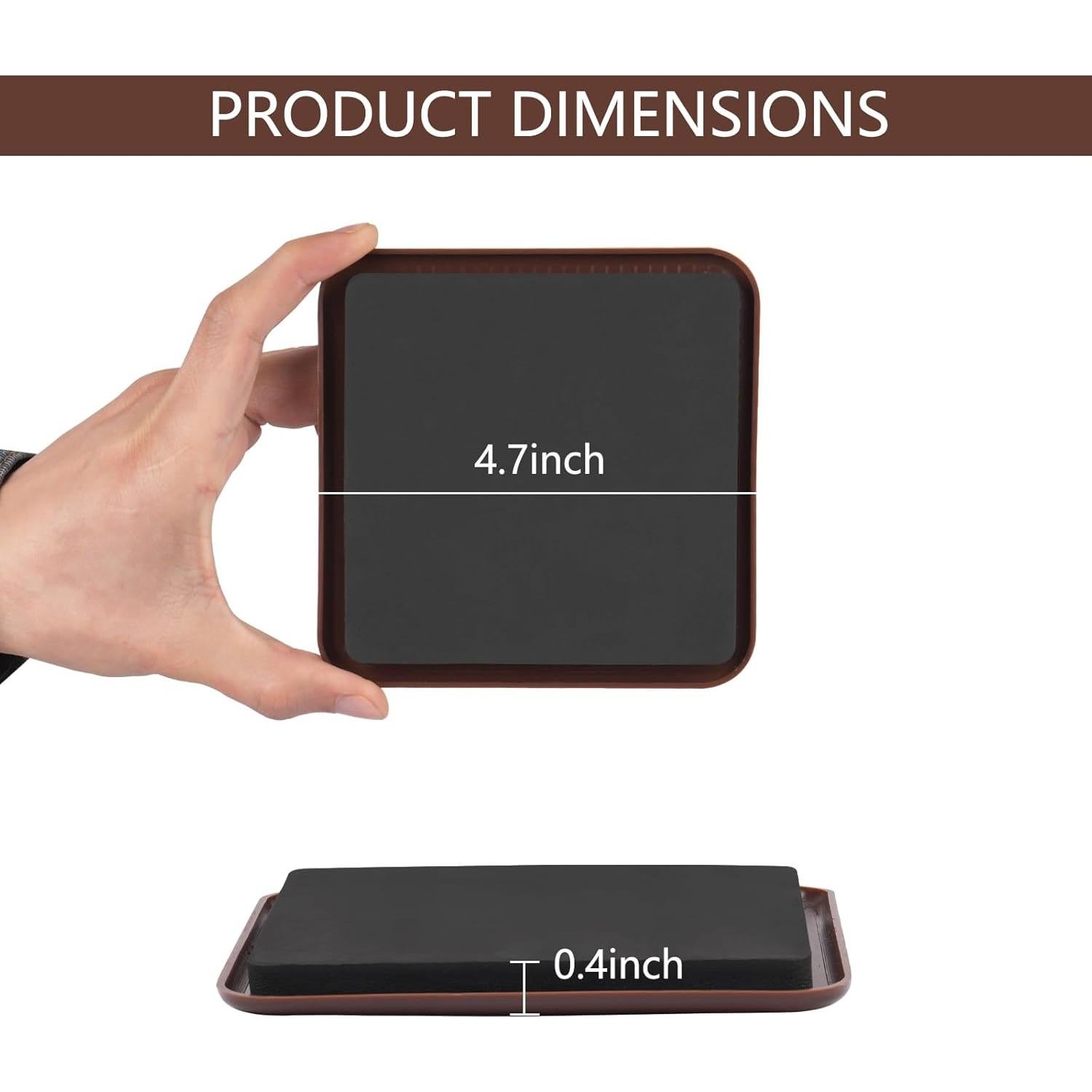 Deslizadores de Muebles 8PCS Nueva Espacio 11.94 cm para Alfombra