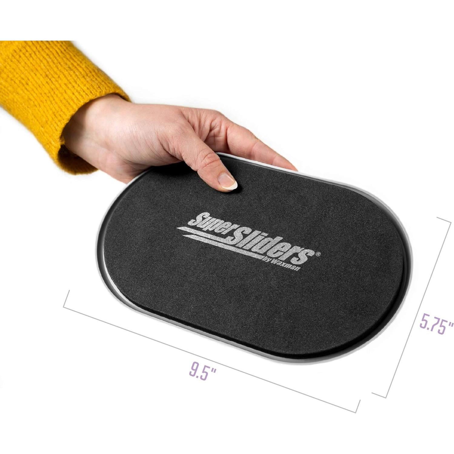 Deslizadores de Muebles Reutilizables Waxman 14.6x24.1cm Marrón