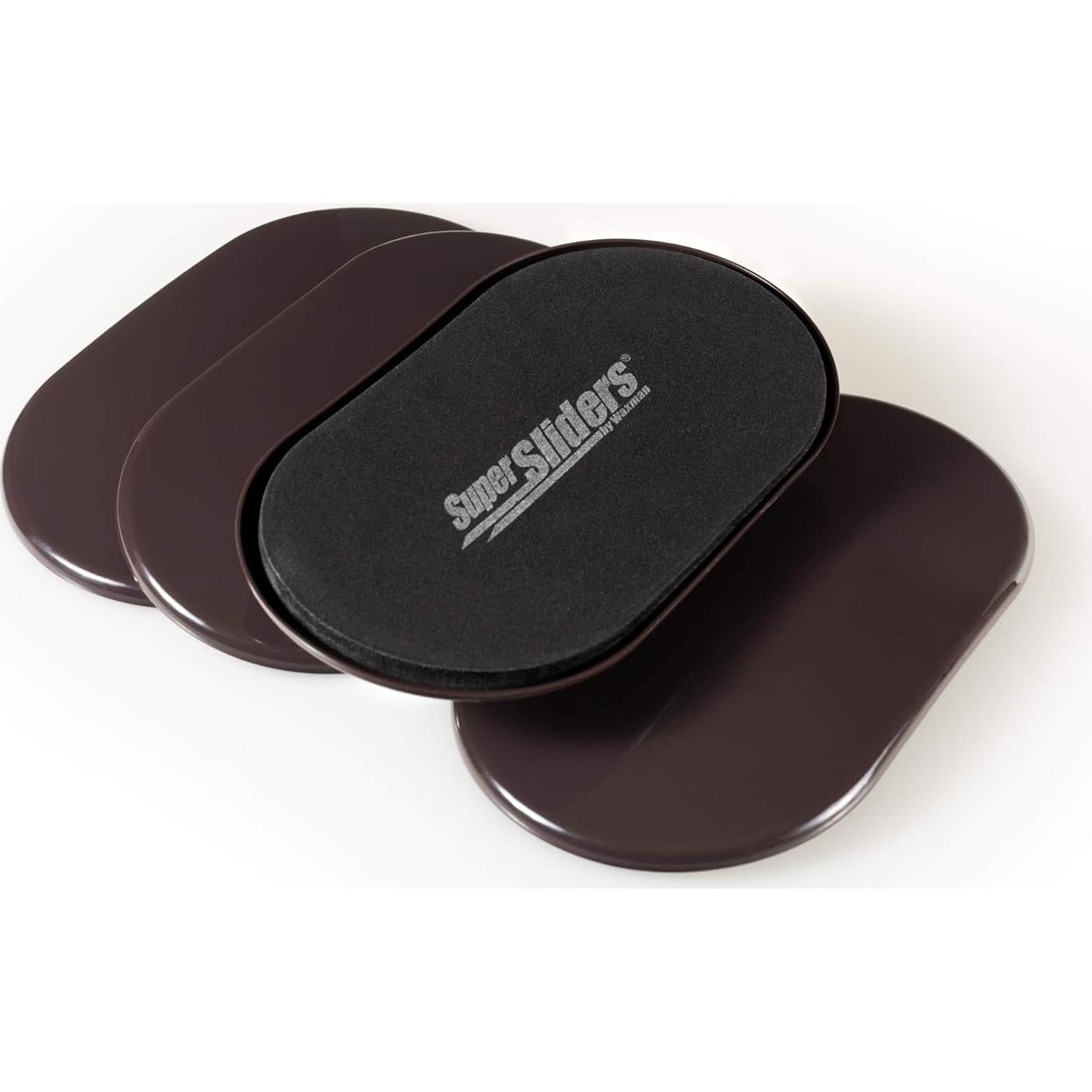 Deslizadores de Muebles Reutilizables Waxman 14.6x24.1cm Marrón