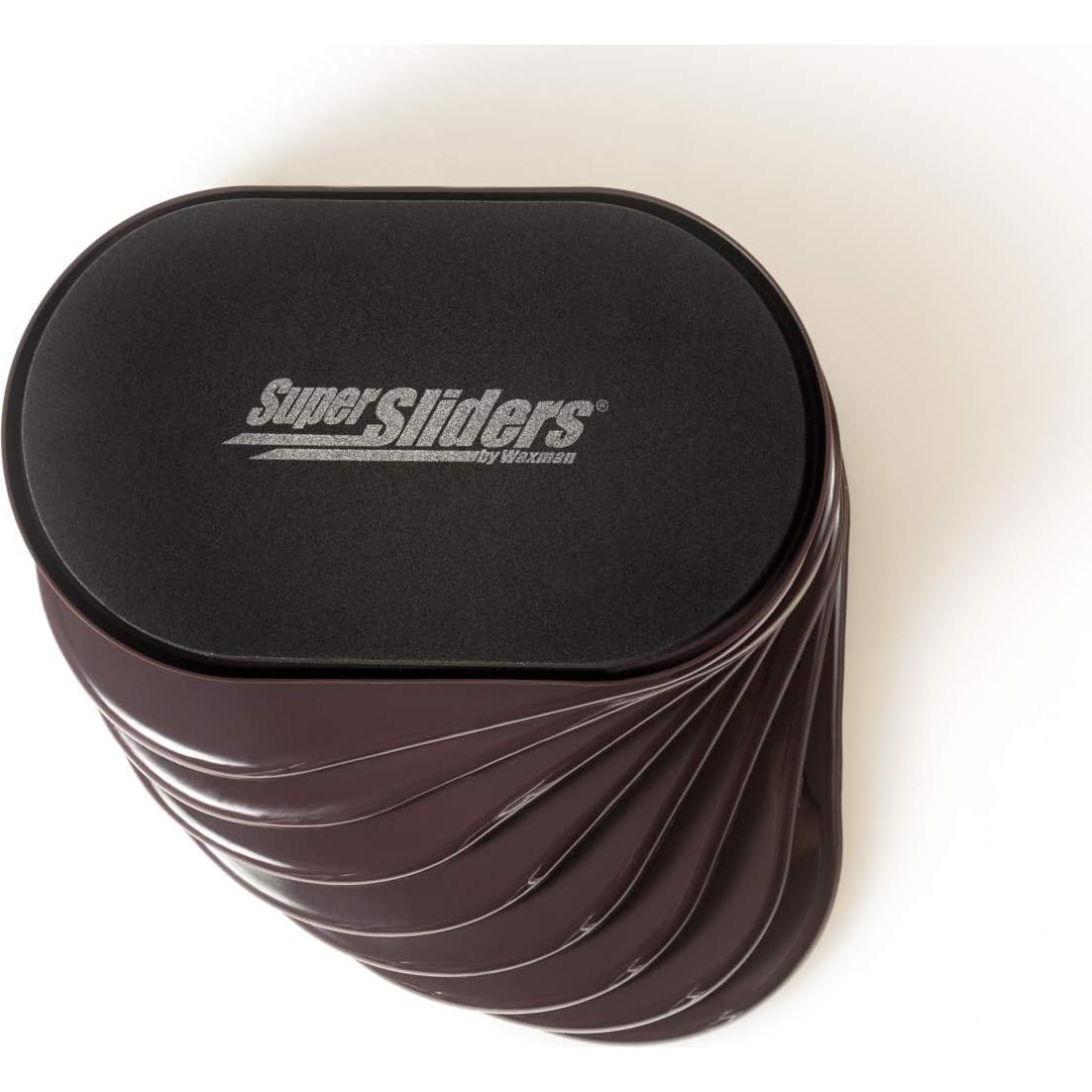 Deslizadores de Muebles Reutilizables Waxman 14.6x24.1cm Marrón