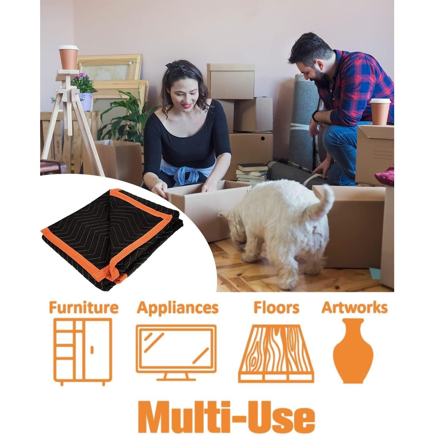 Manteles de Mudanza Pesados Shinok 101.6x182.88cm 2 Piezas