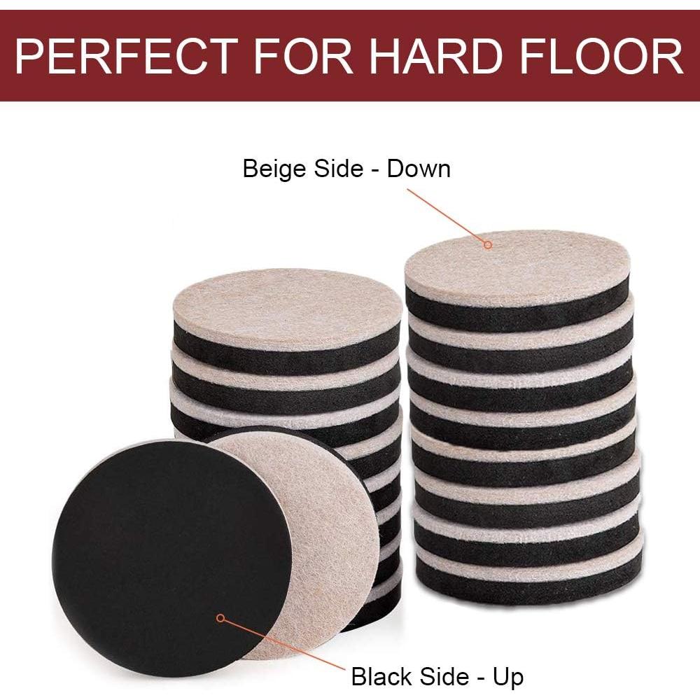 Deslizadores de Muebles Yelanon 20pcs 8.9cm Autoadhesivos