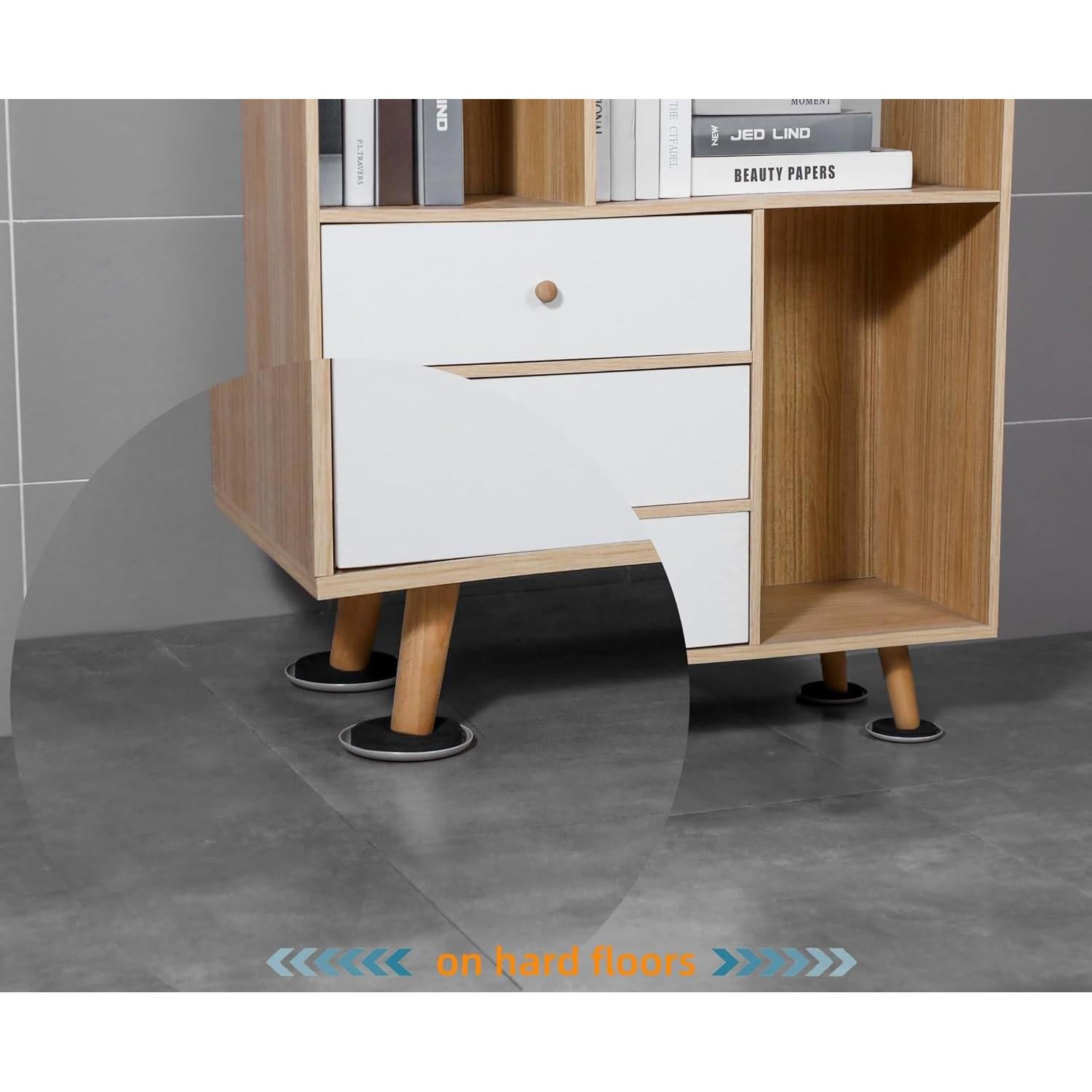 Deslizadores de Muebles para Alfombra Furnigear 8 PCS 12.7 cm