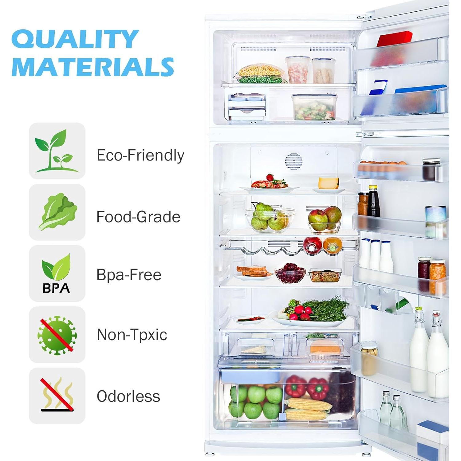 Forro de Estante Impermeable MooiFun 30cm x 3m Blanco