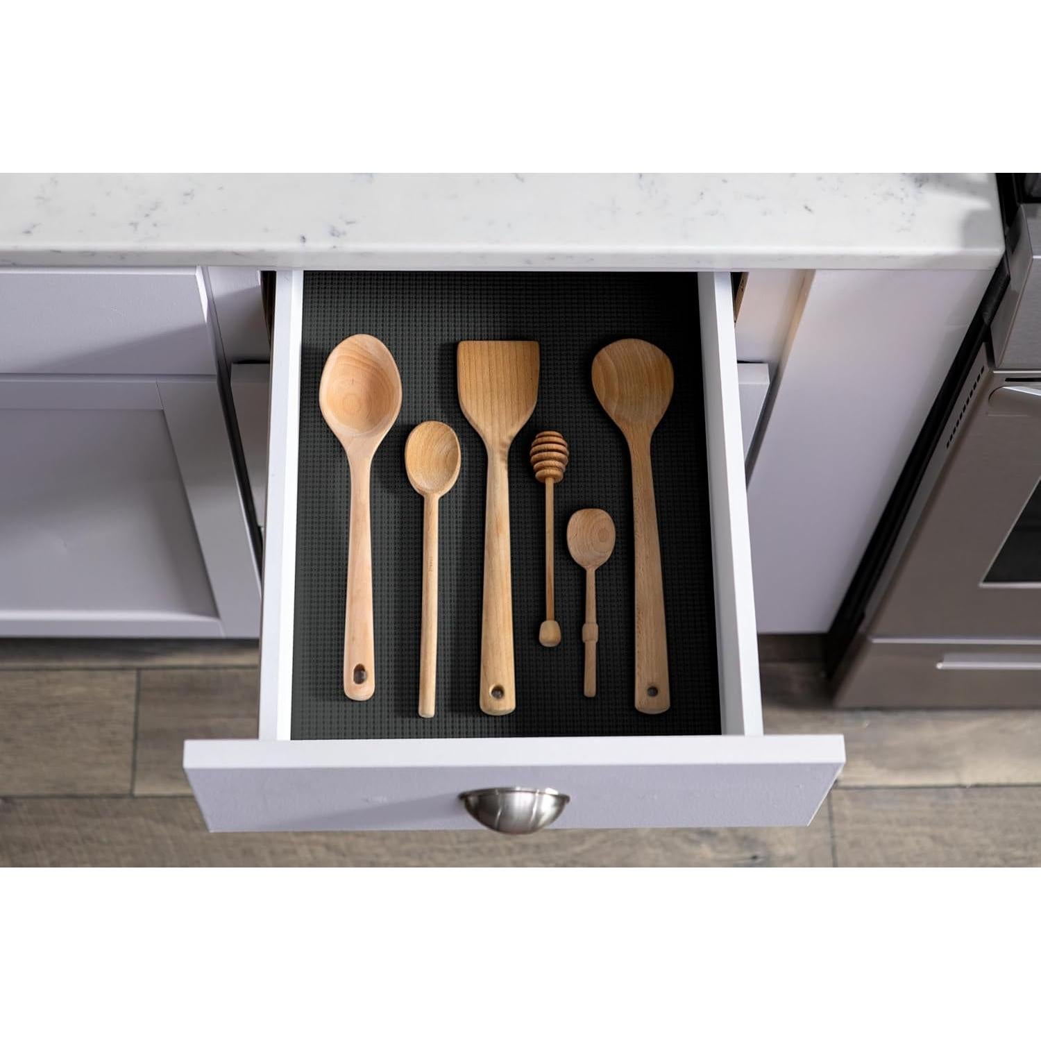 Forro de Estante Duck Brand Select Grip 30.48x3.05m Negro