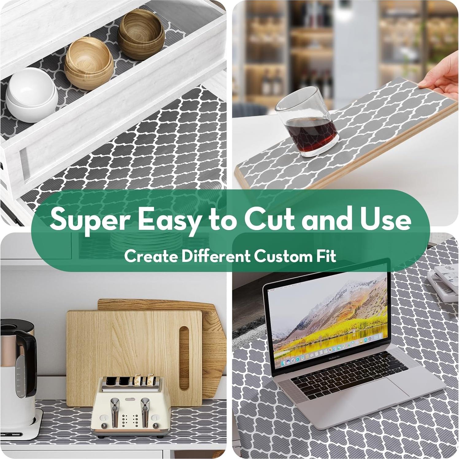 Forro Antideslizante para Cajón y Estante CLENAT 30x300 cm