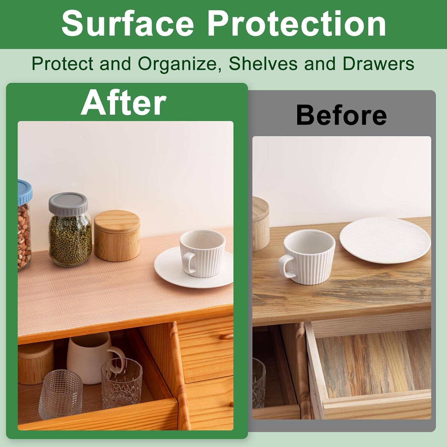 Forro de Estante Amrules 30.48 cm x 609.6 cm EVA Antideslizante