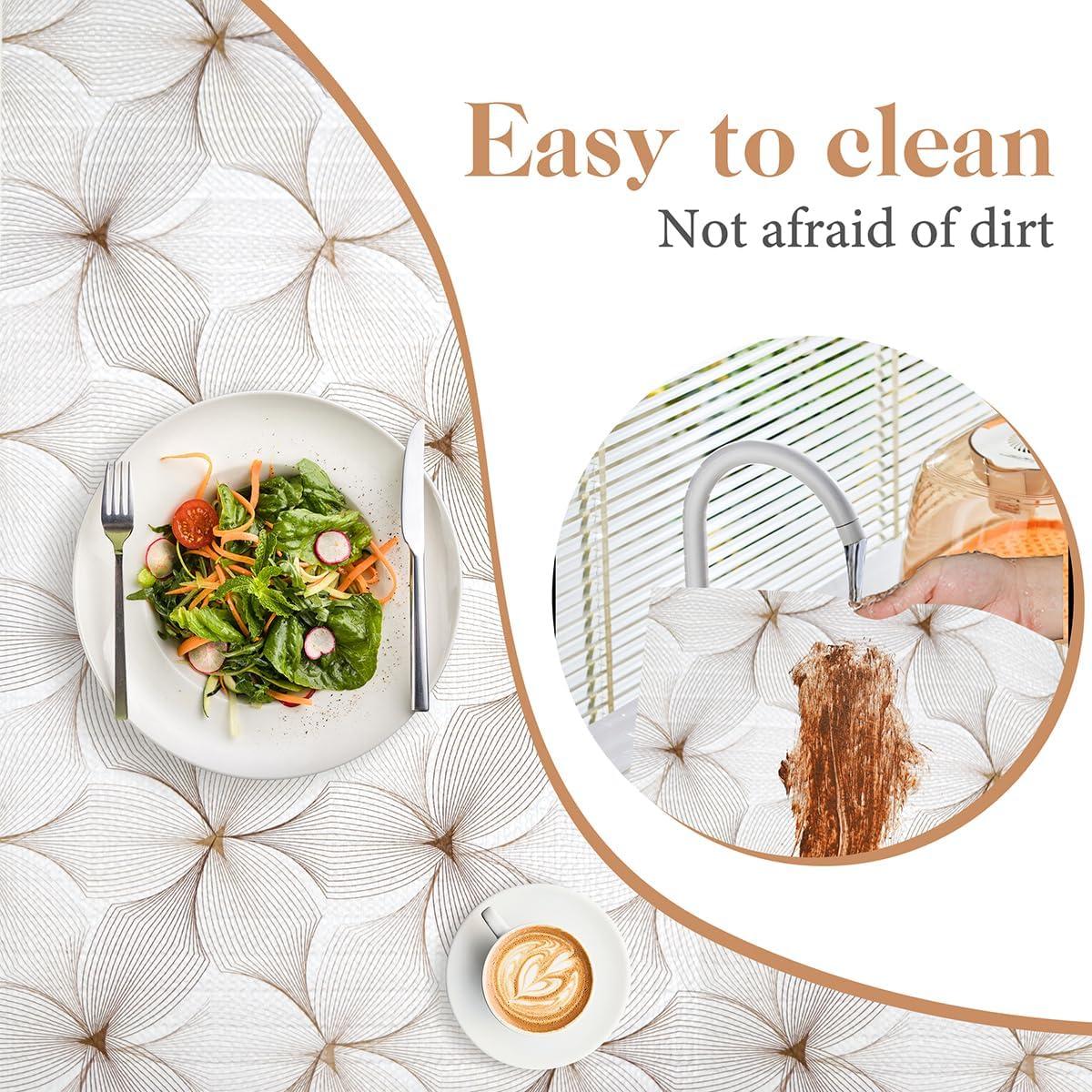 Forro de Estante Antideslizante Quttisay 30x300 cm Flor PVC