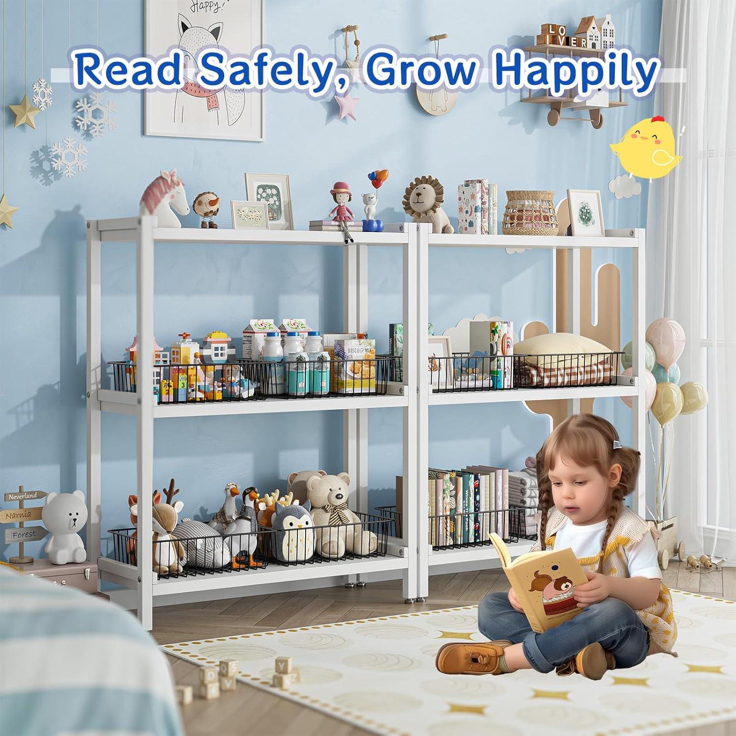 Cesta de Almacenamiento de Alambre Simple Trending 12 Piezas