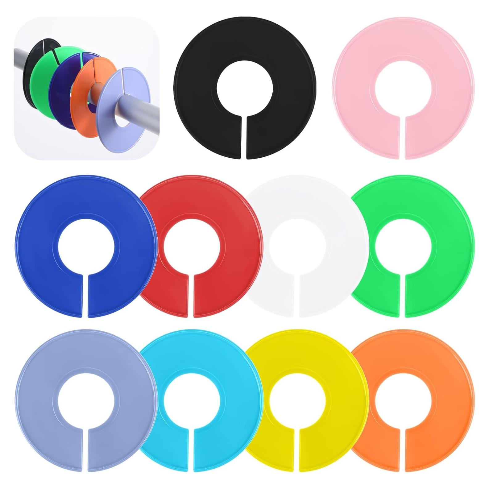 10 Divisores de Armario Coloridos BOHUIZ para Ropa Colgante