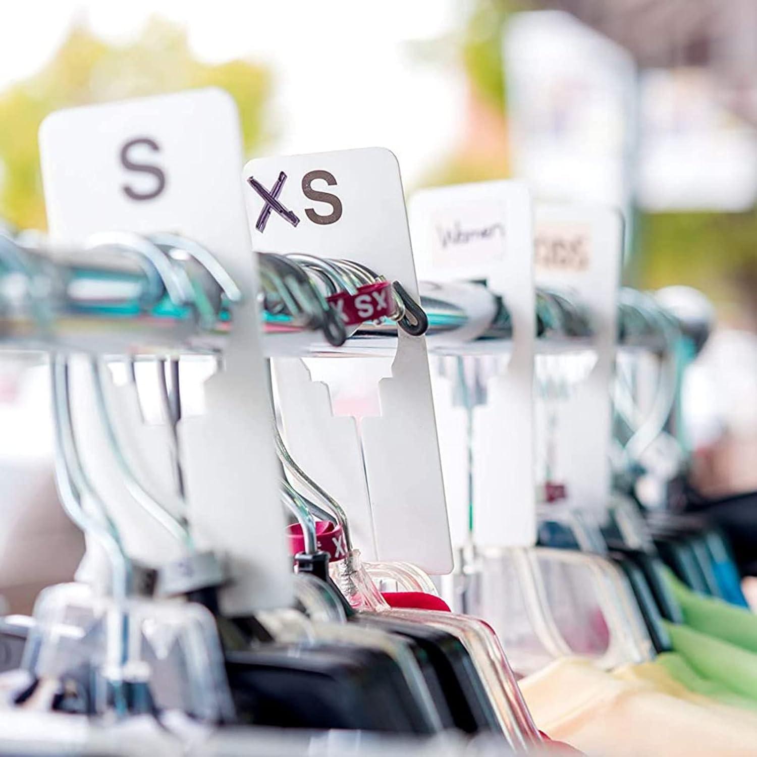 Divisores de Plástico Juvale 60 Unidades 12.7x5.1cm Blancos