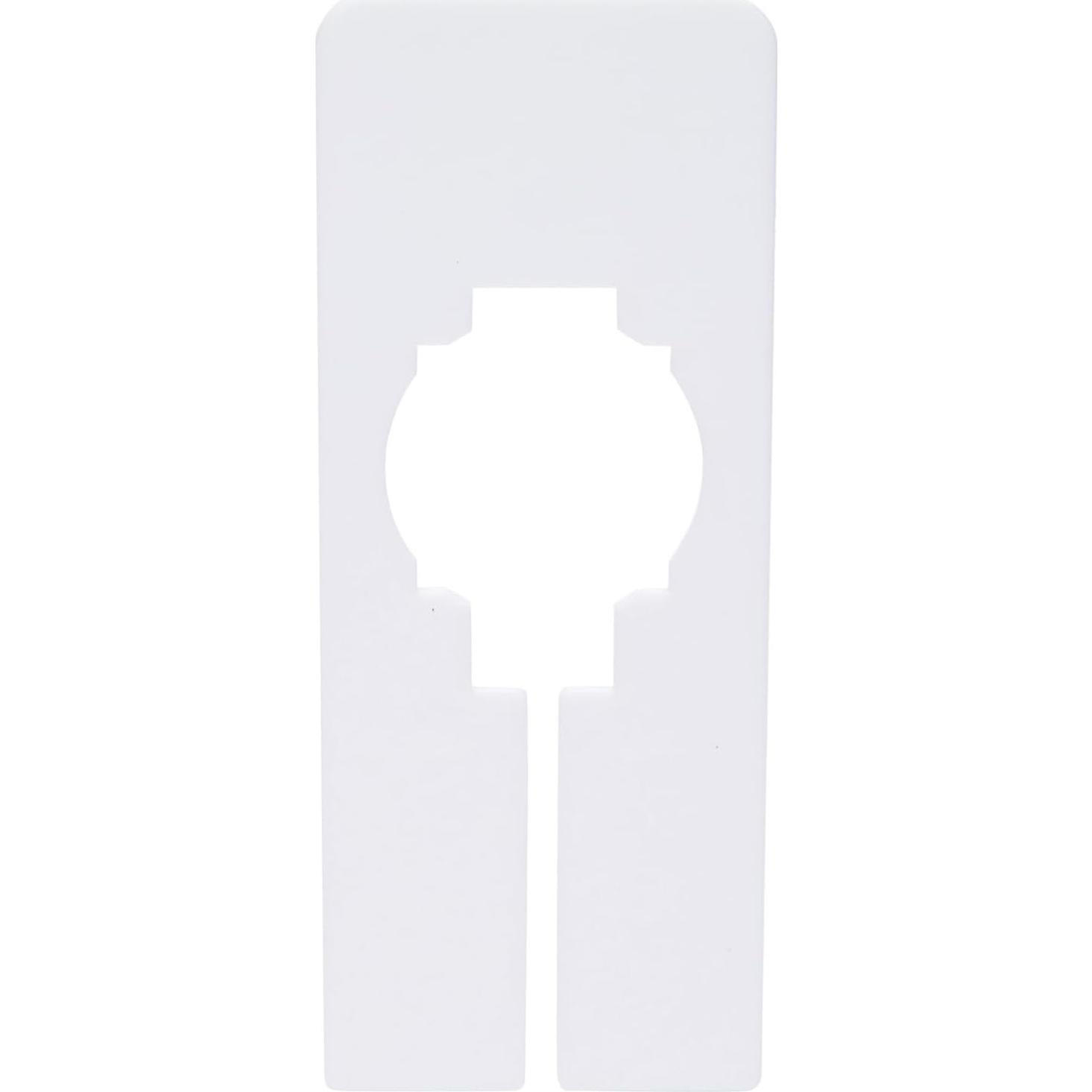 Divisores de Plástico Juvale 60 Unidades 12.7x5.1cm Blancos