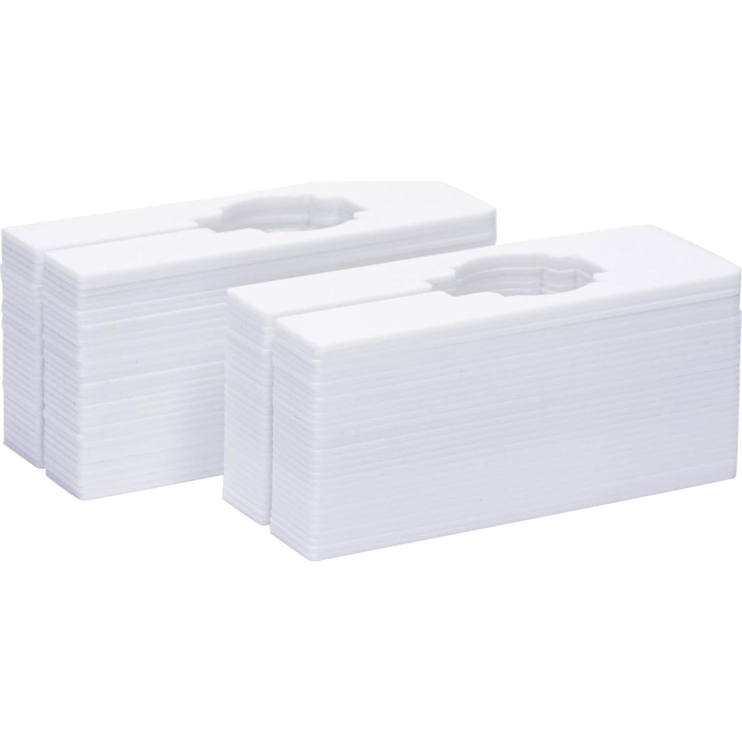 Divisores de Plástico Juvale 60 Unidades 12.7x5.1cm Blancos