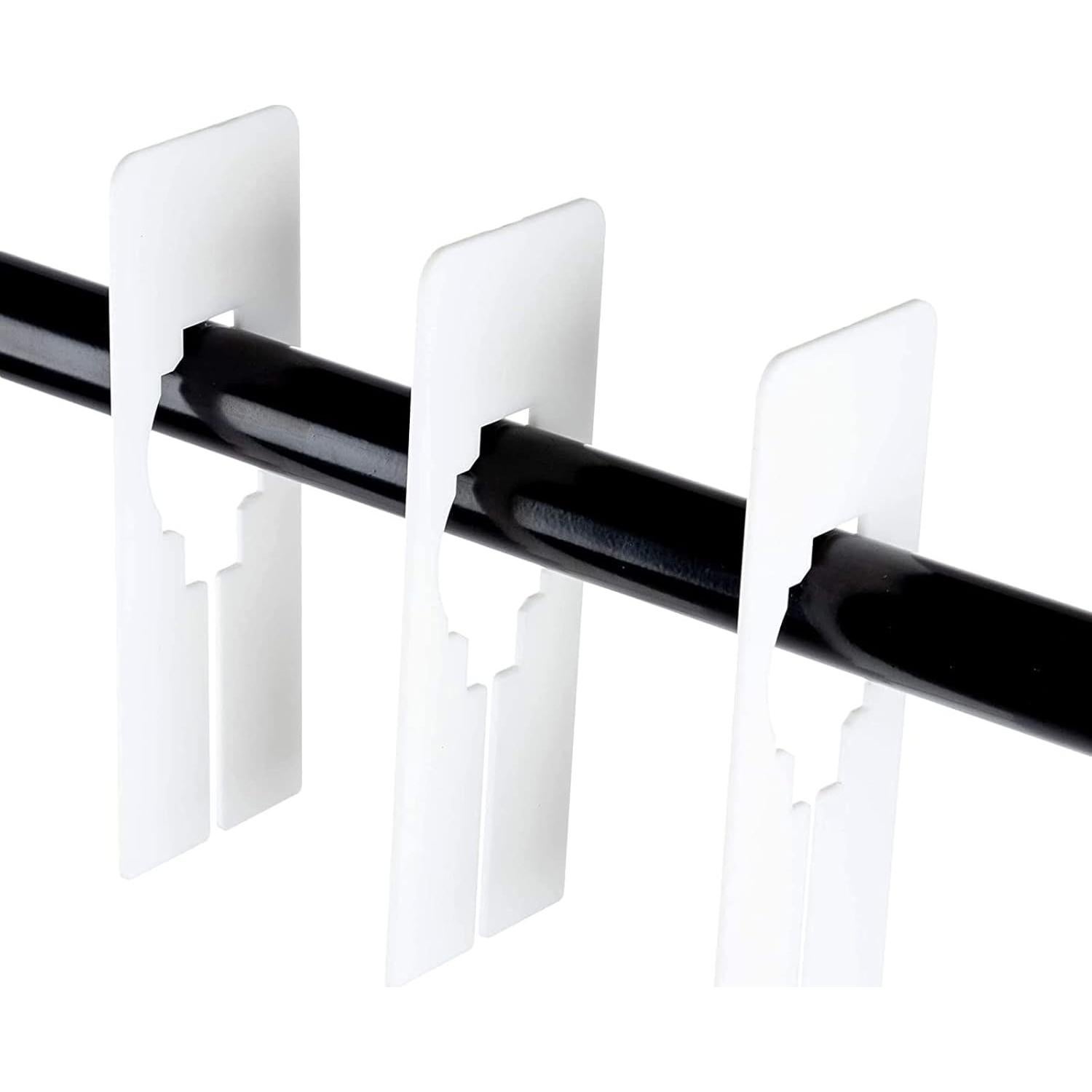 Divisores de Plástico Juvale 60 Unidades 12.7x5.1cm Blancos