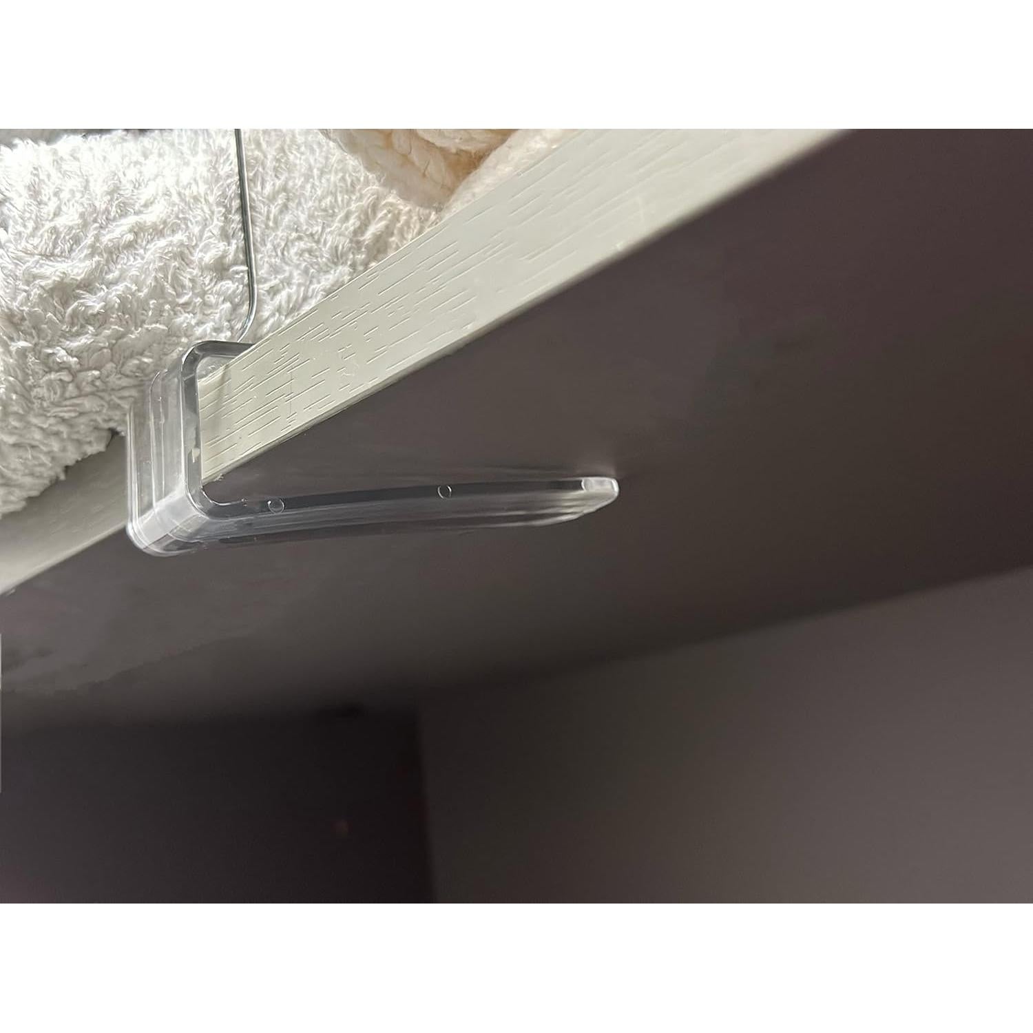 Divisores de Estante Acrílico Transparente LikeU 6 PCS