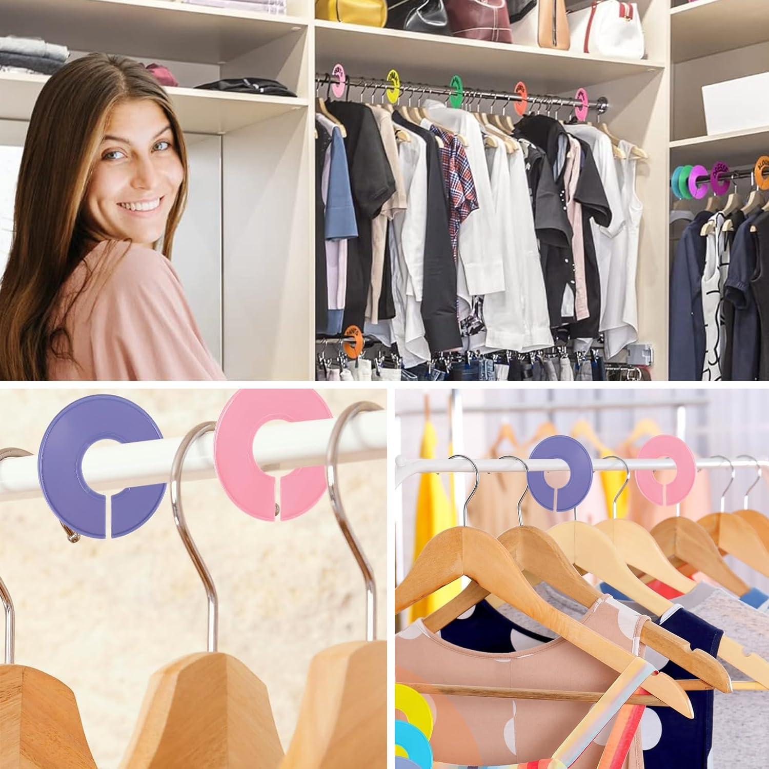 Divisores de Closet para Ropa 12 Pcs Aruicheng 9 cm Plástico