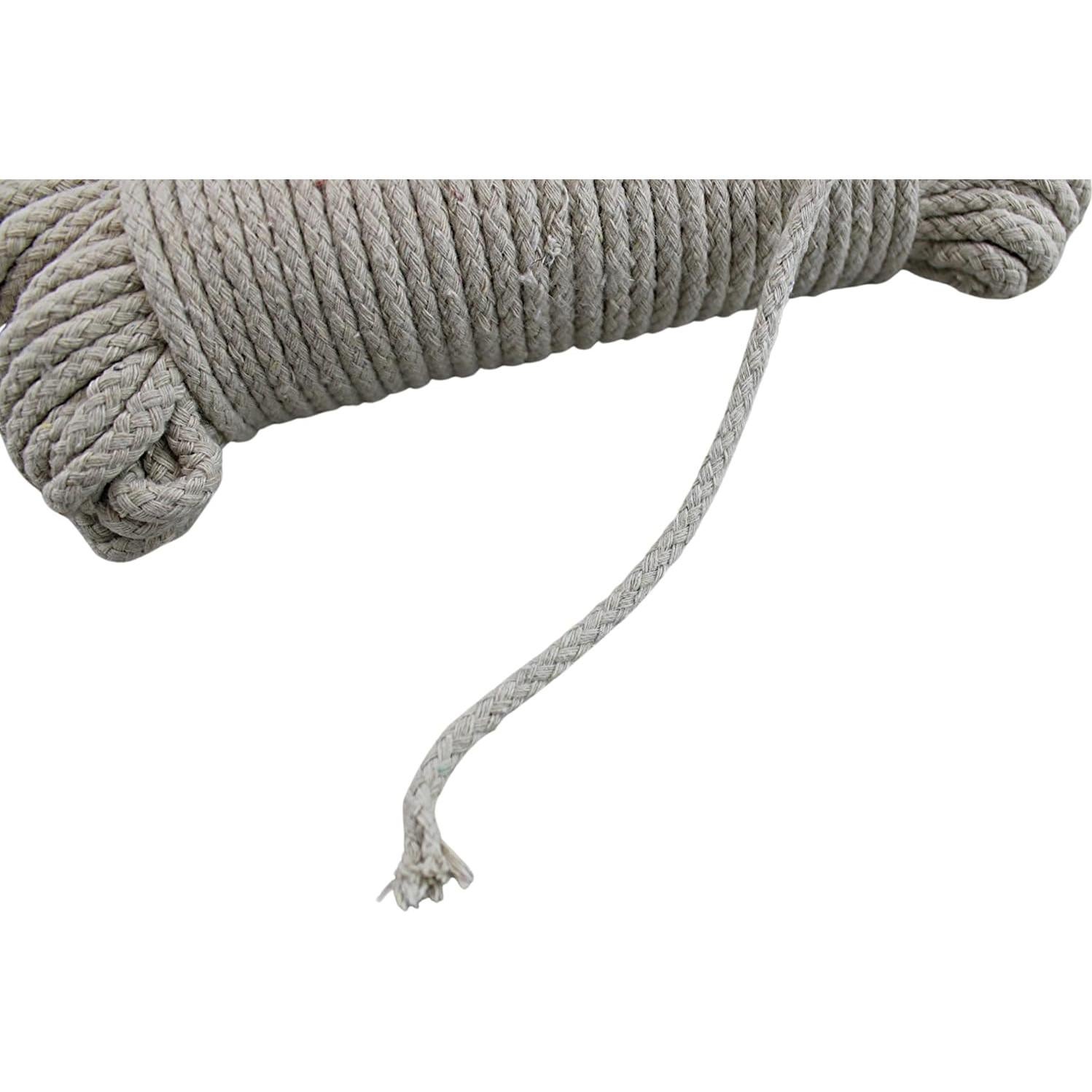 Cuerda de Algodón Trenzada 30.48m Dependable Alta Resistencia