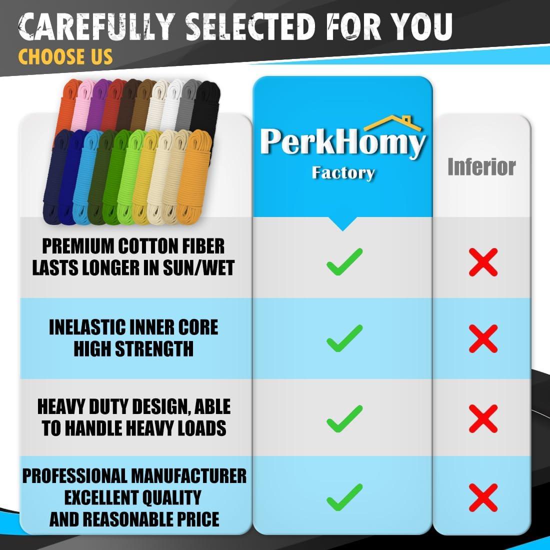 Cuerda de Algodón Trenzada 5 mm x 30.48 m PH Perkhomy