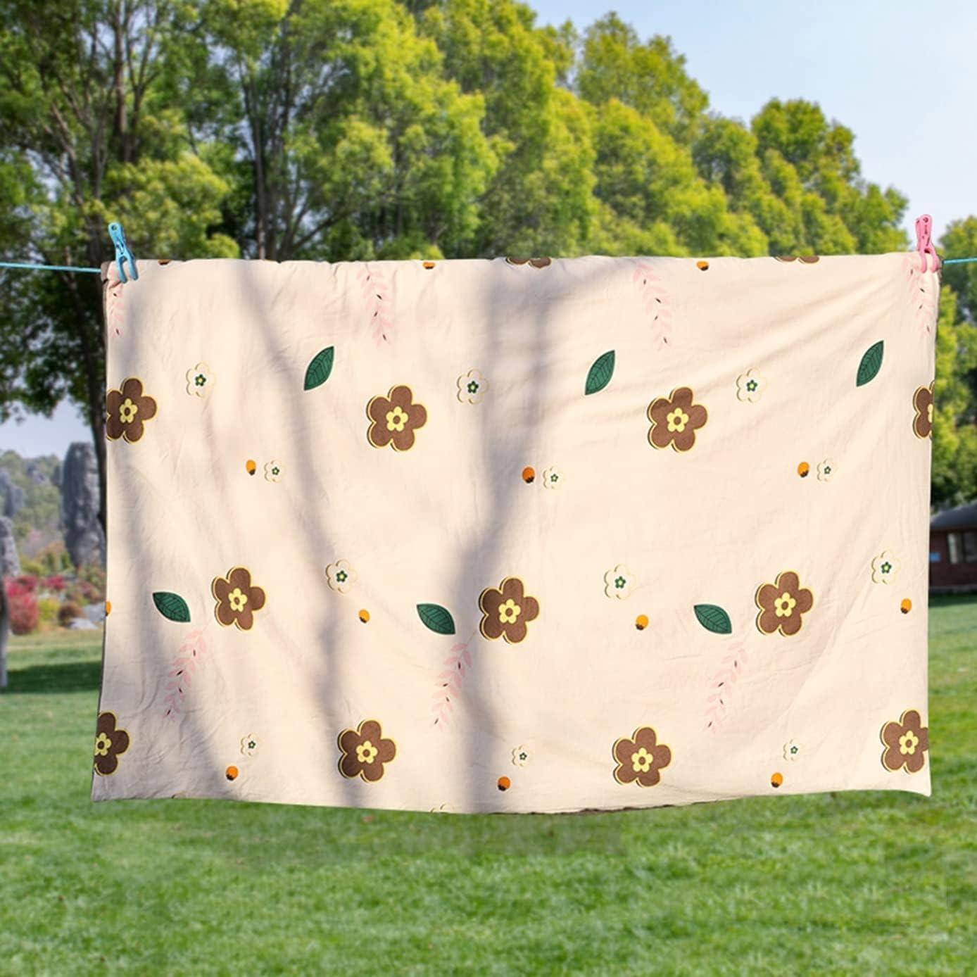 Cuerda de Tender Ropa Portátil BanYakong 10m Algodón Ajustable