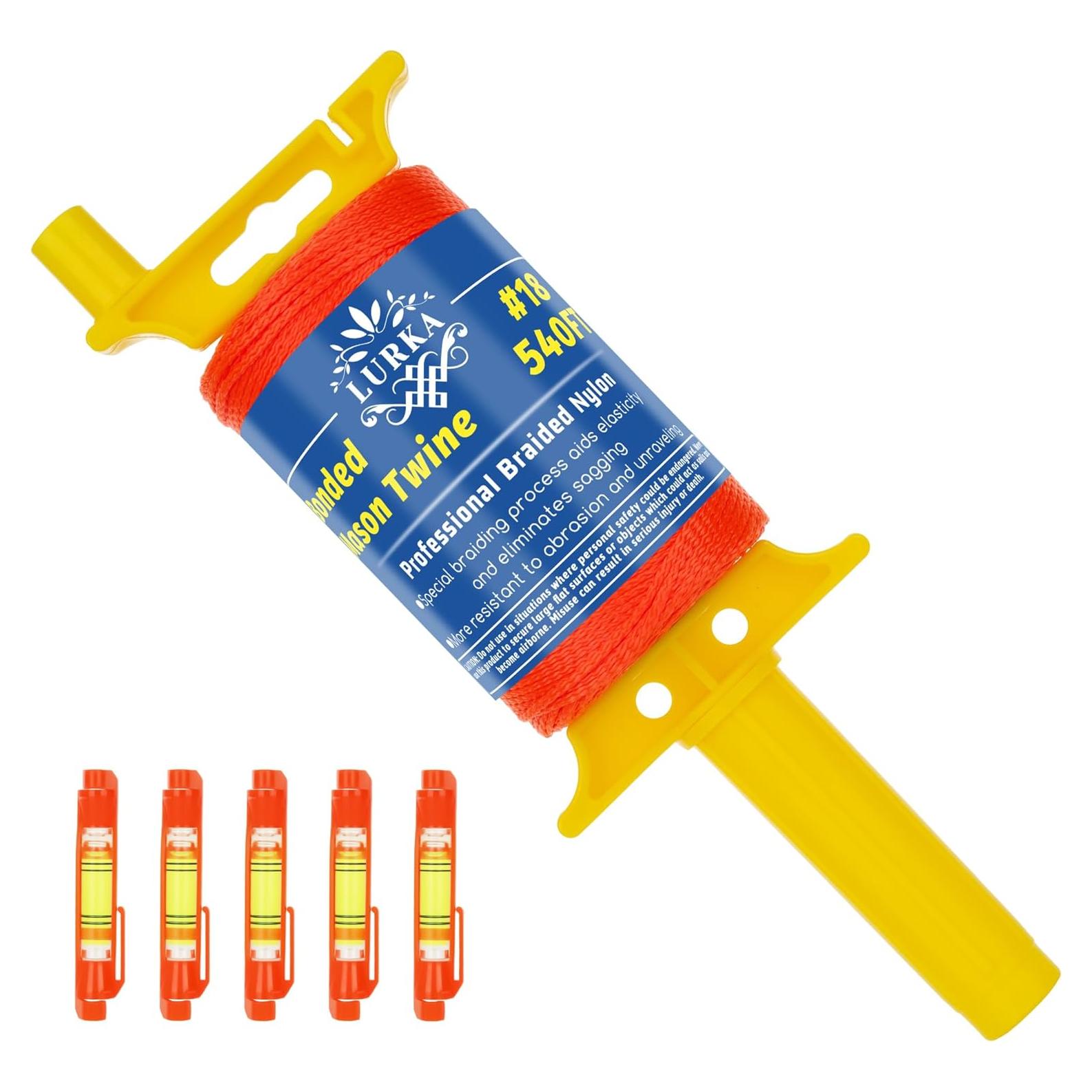 Cuerda de Masonería LURKA 540 Pies Nylon Fluorescente