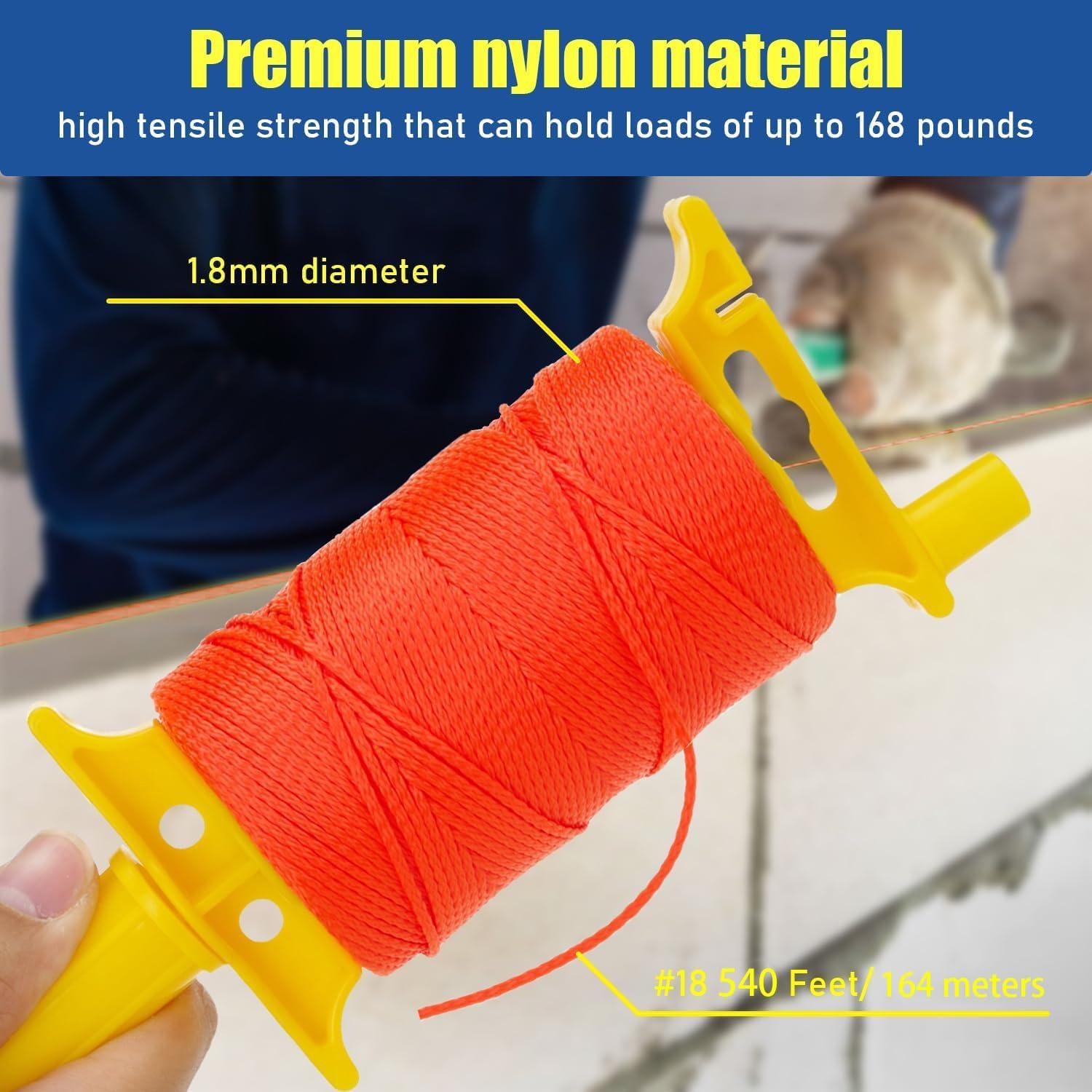 Cuerda de Masonería LURKA 540 Pies Nylon Fluorescente